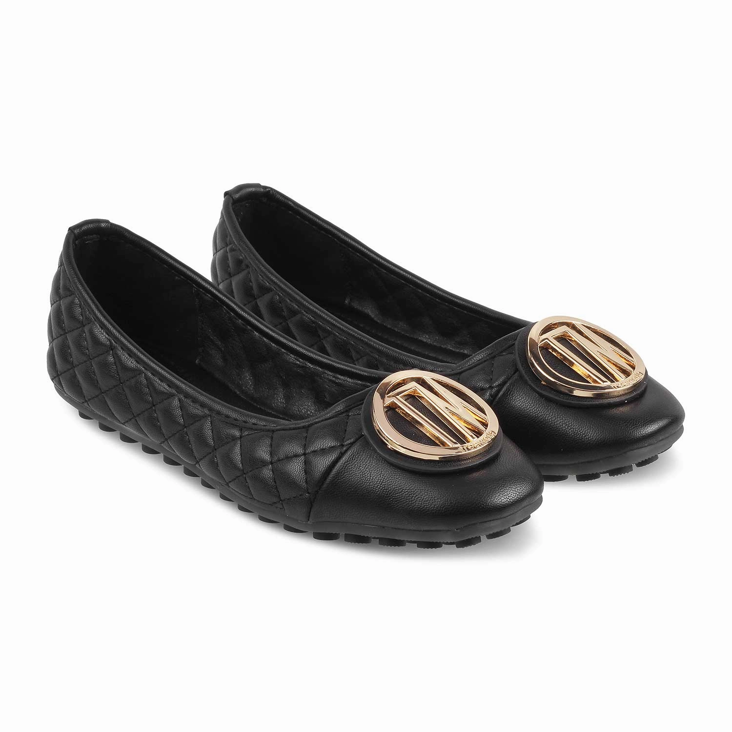 The Tresuce Black Women's Casual Ballerinas Tresmode