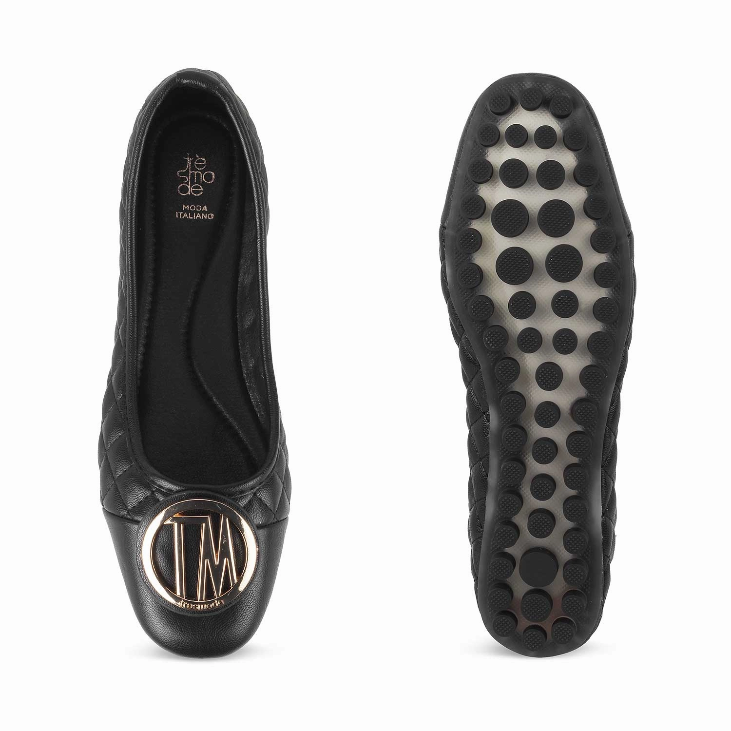 The Tresuce Black Women's Casual Ballerinas Tresmode