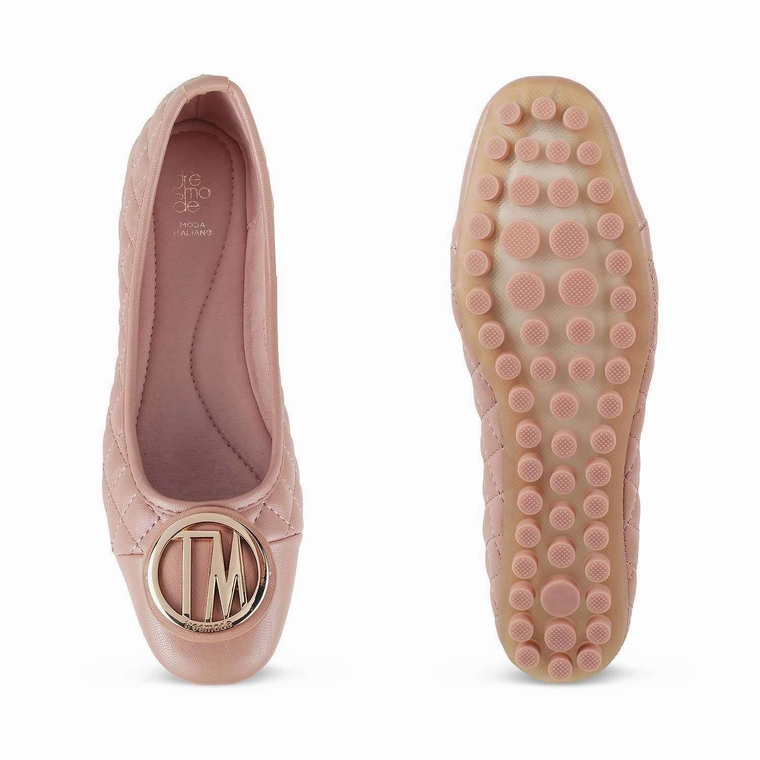 Die Tresy Pink Damen Freizeit-Ballerinas Tresmode
