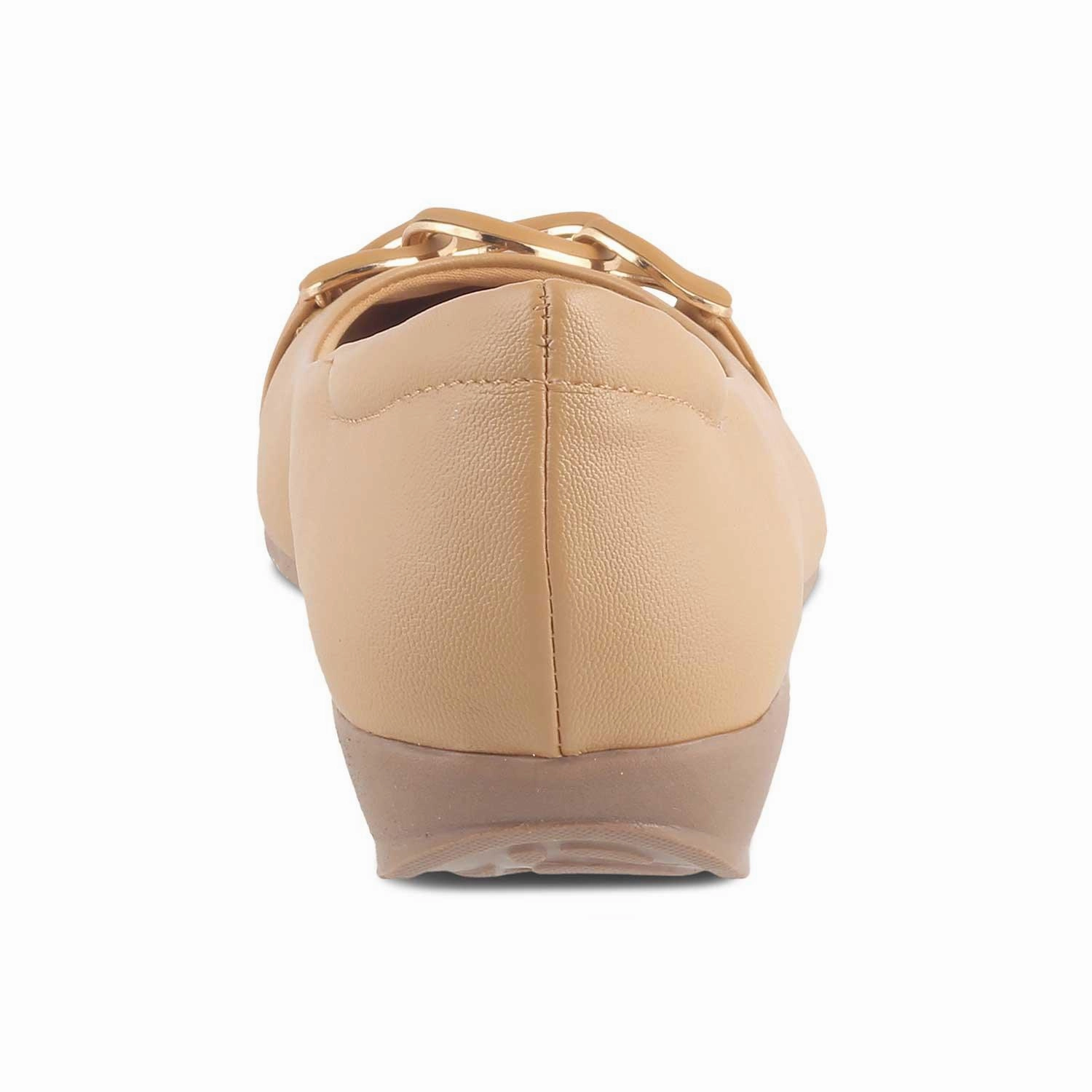 The Verona Beige Women's Dress Ballerinas Tresmode