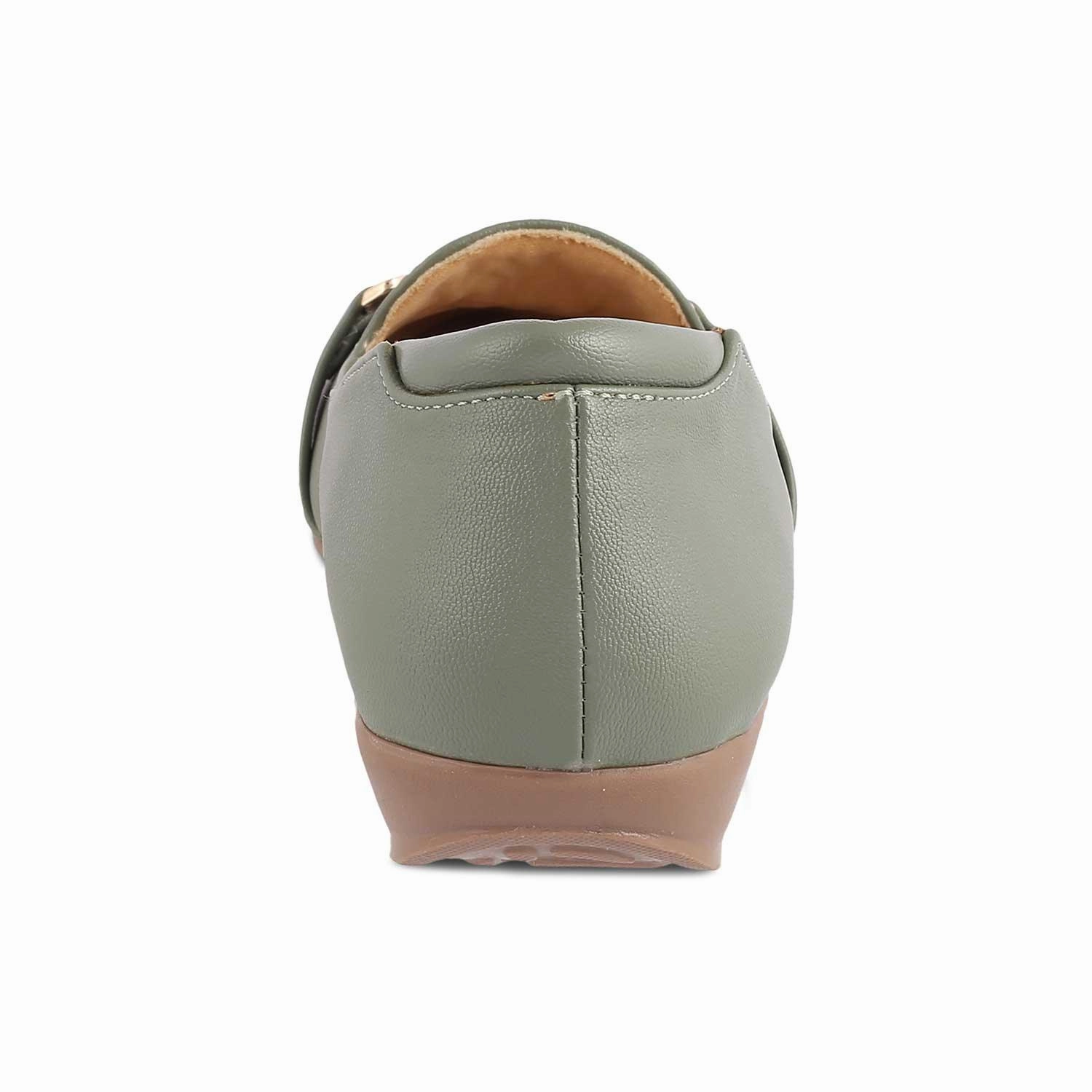 Die Yorky-2 Grün Damen Ballerinas Tresmode