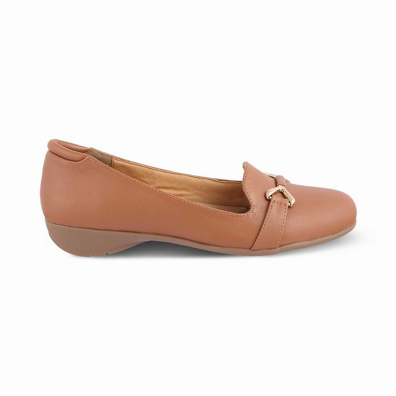 The Yorky-2 Tan Women's Dress Ballerinas Tresmode