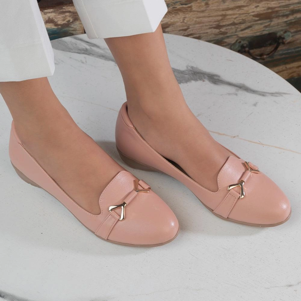 The Yorky Pink Women's Dress Ballerinas Tresmode