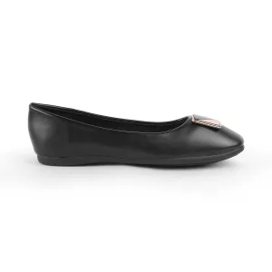 Tresmode Treci Schwarze Ballerinas für Damen