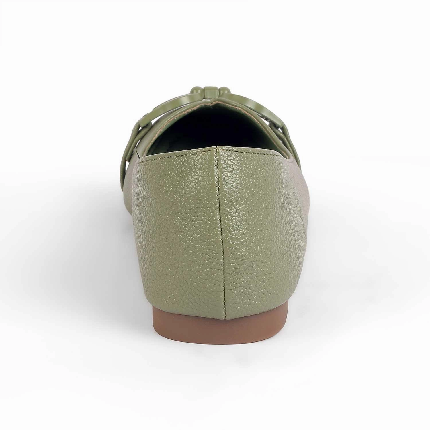 Tresmode Fare Green Women's Dress Ballerinas
