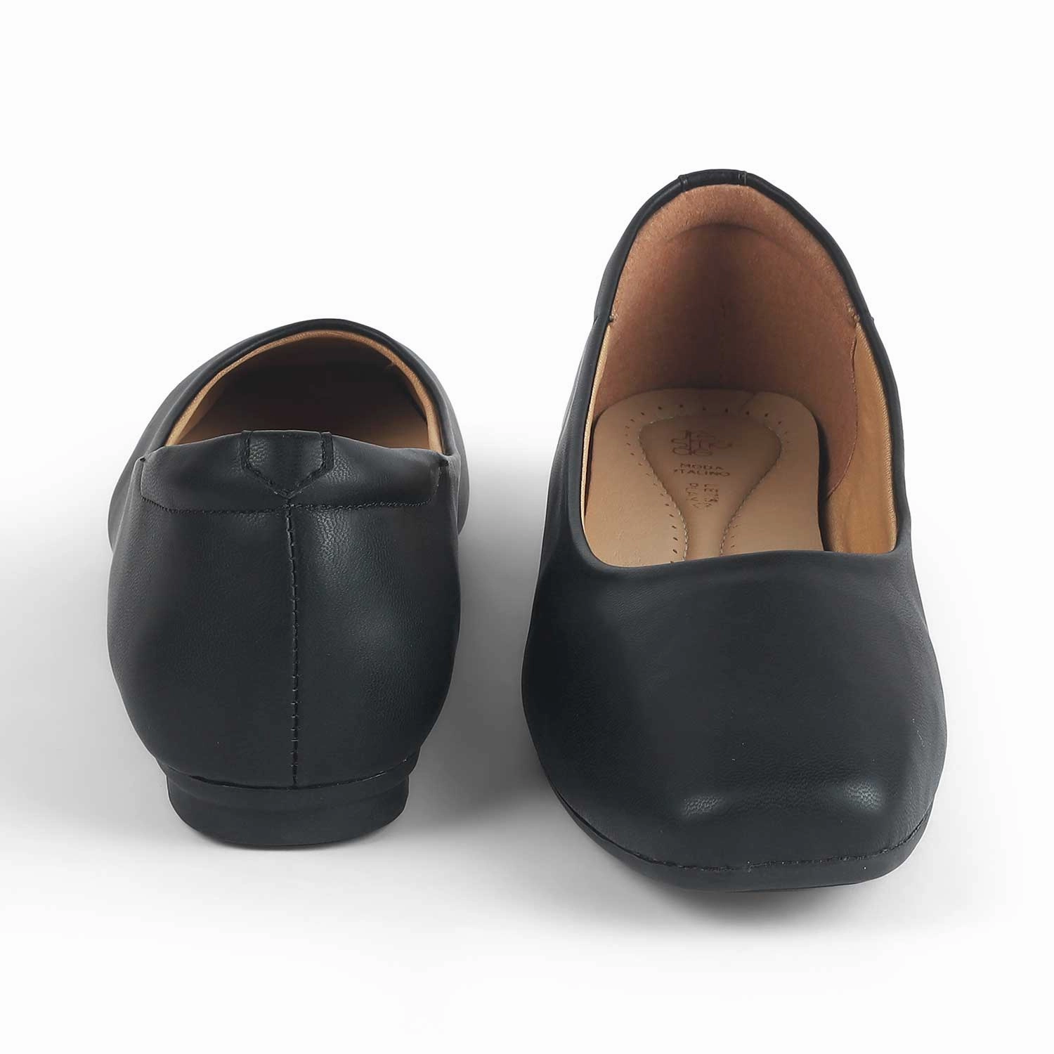 Tresmode Kiesta Schwarze Ballerinas für Damen