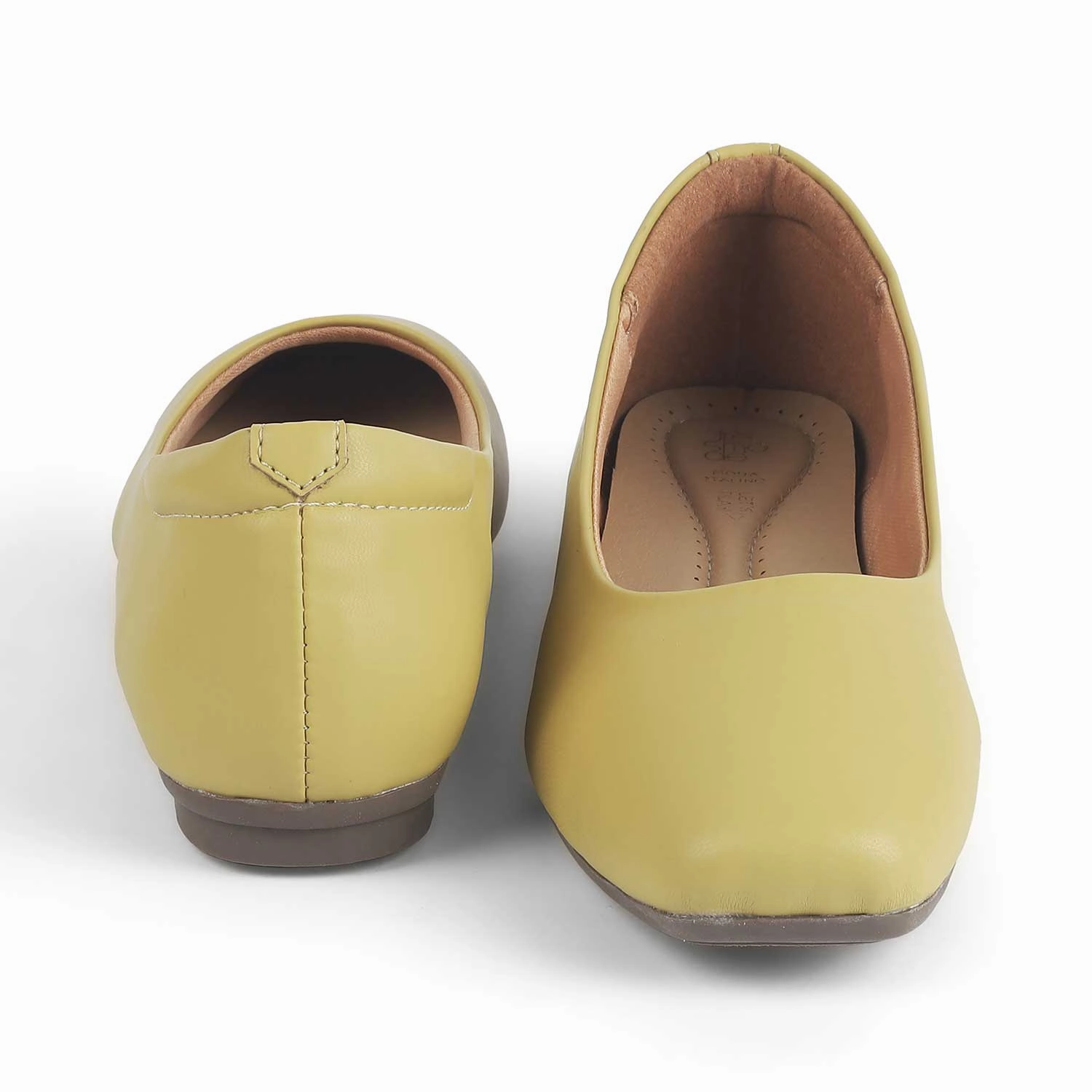 Tresmode Kiesta Yellow Women's Casual Ballerinas