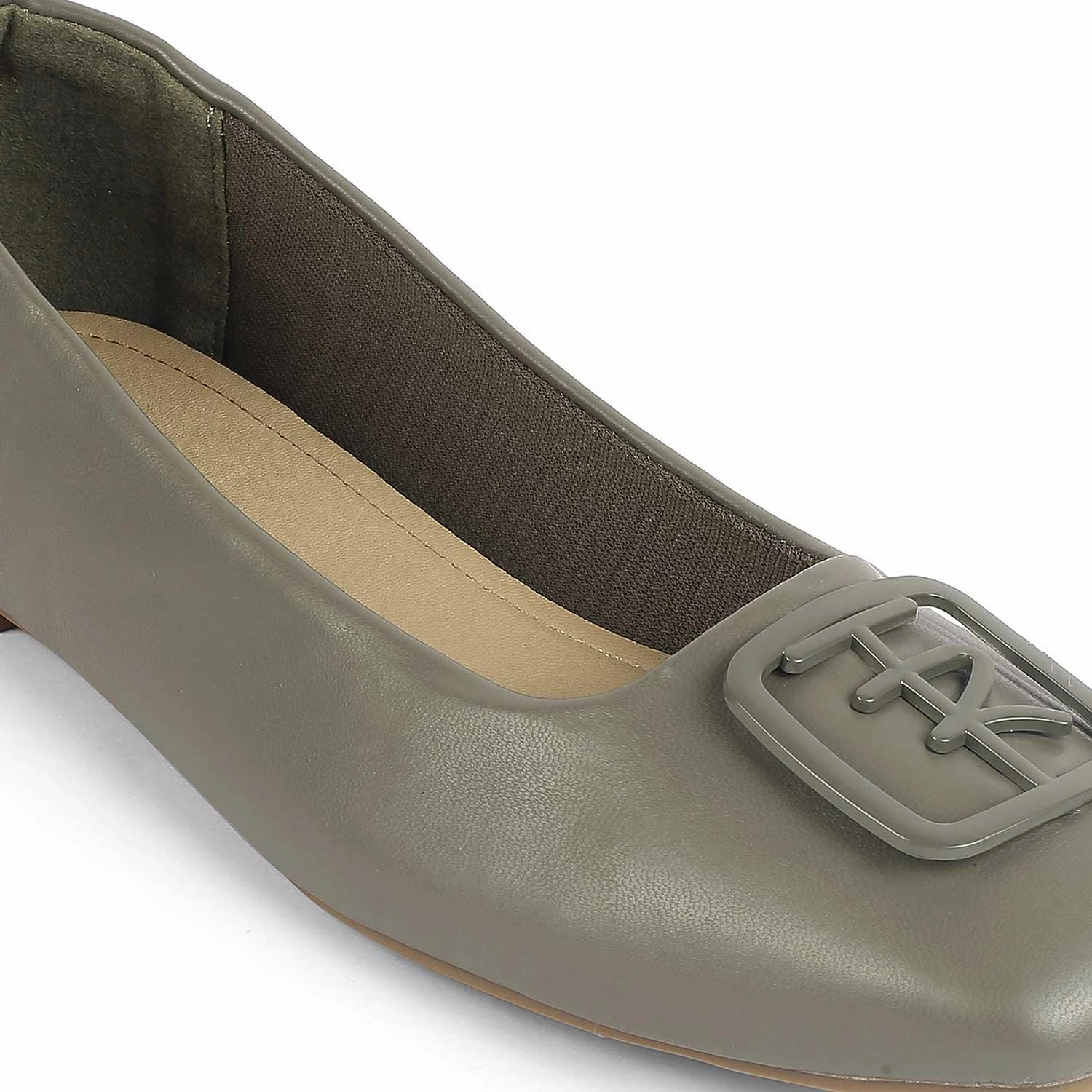 Tresmode Nany Green Women's Casual Ballerinas