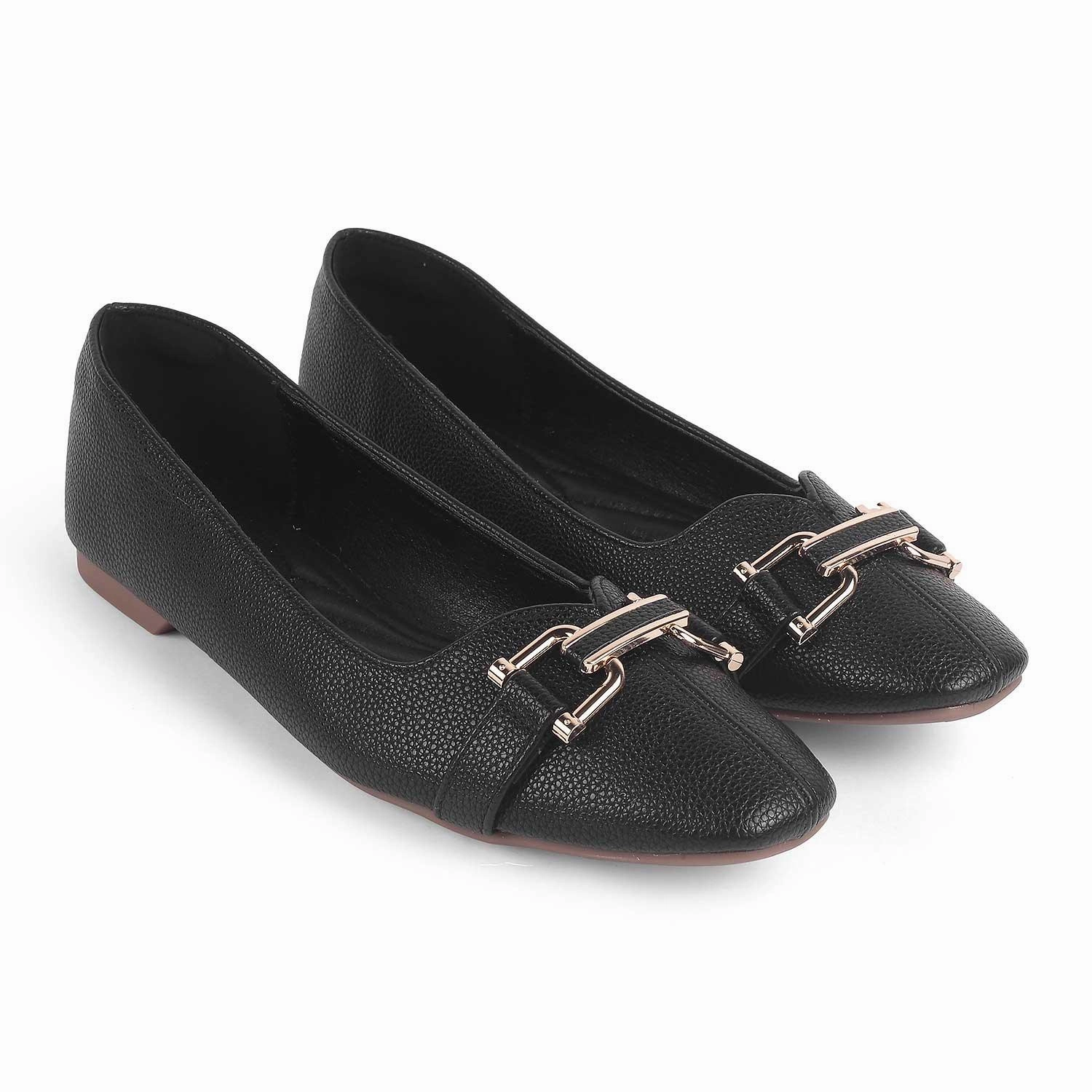 Tresmode Straford Schwarze Ballerinas für Damen