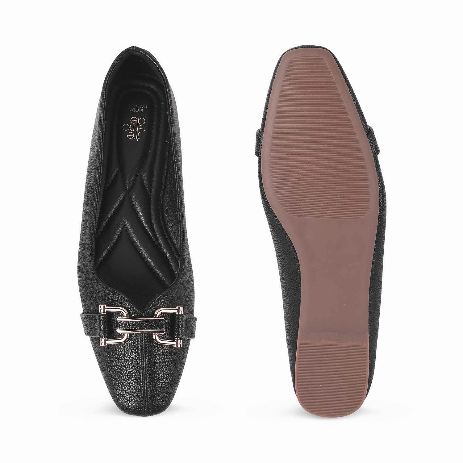 Tresmode Straford Schwarze Ballerinas für Damen