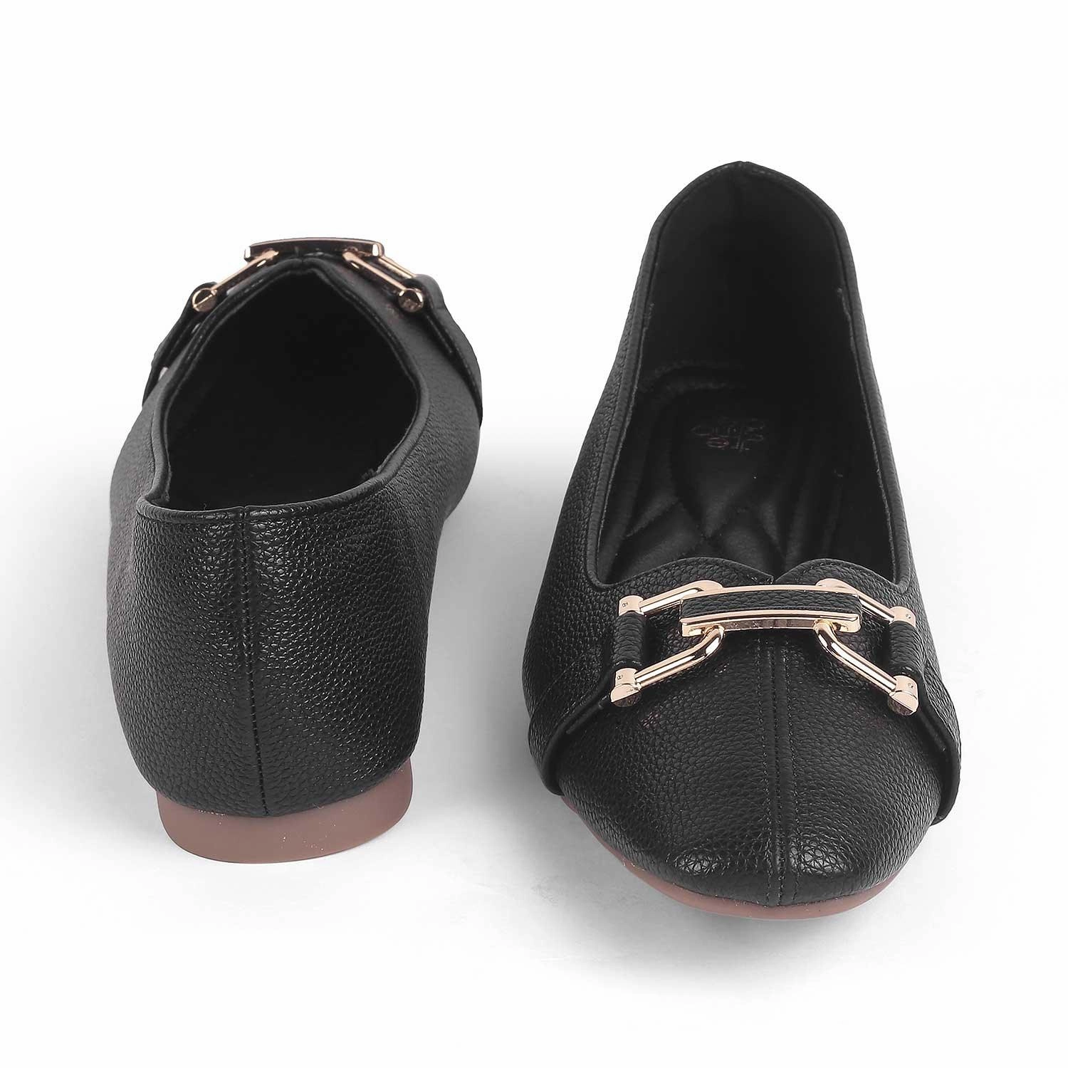 Tresmode Straford Schwarze Ballerinas für Damen
