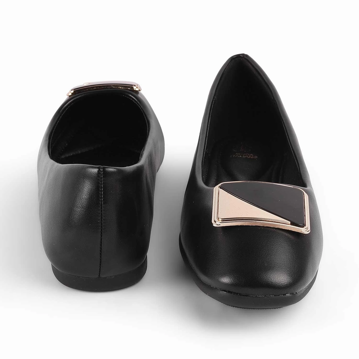 Tresmode Treci Schwarze Ballerinas für Damen
