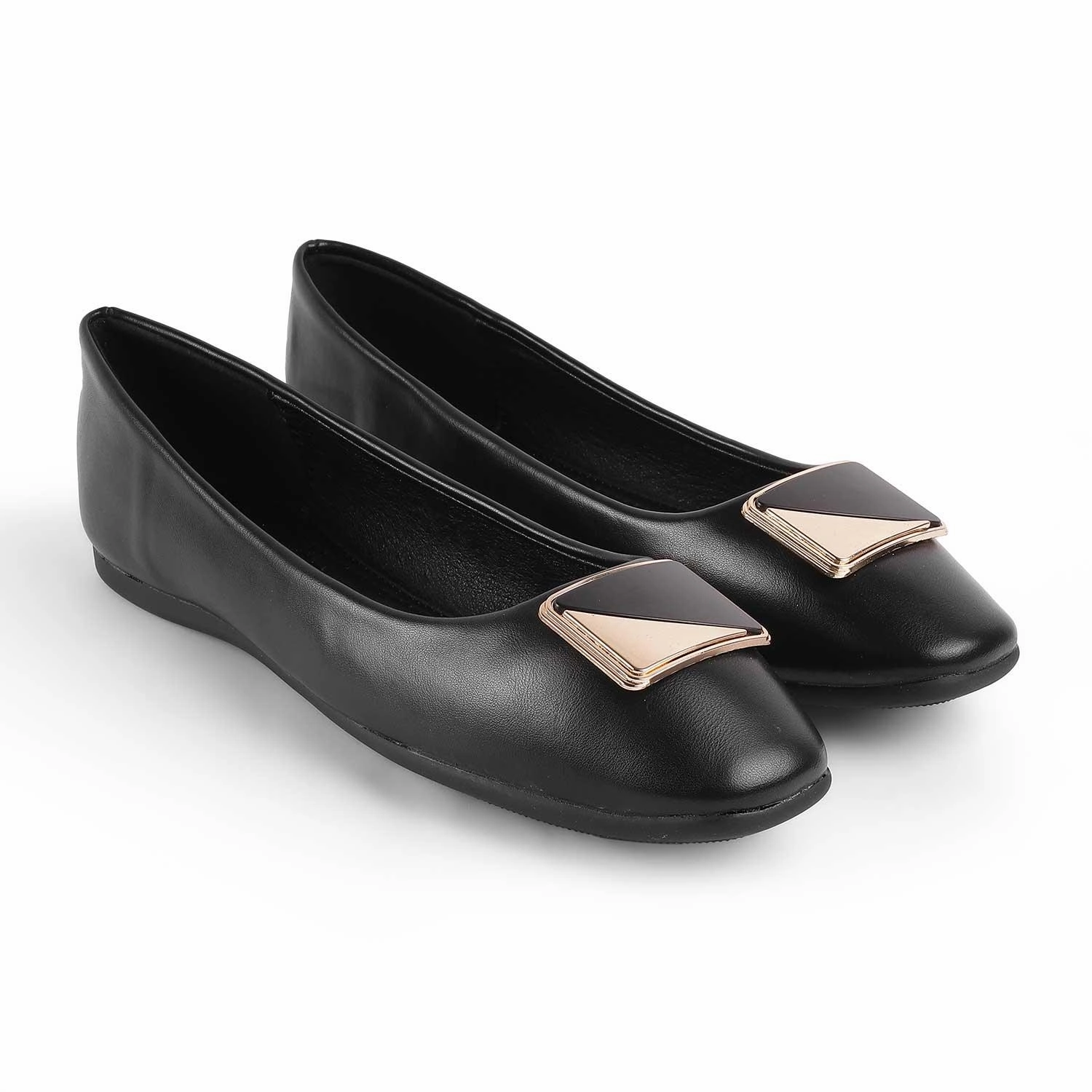 Tresmode Treci Schwarze Ballerinas für Damen