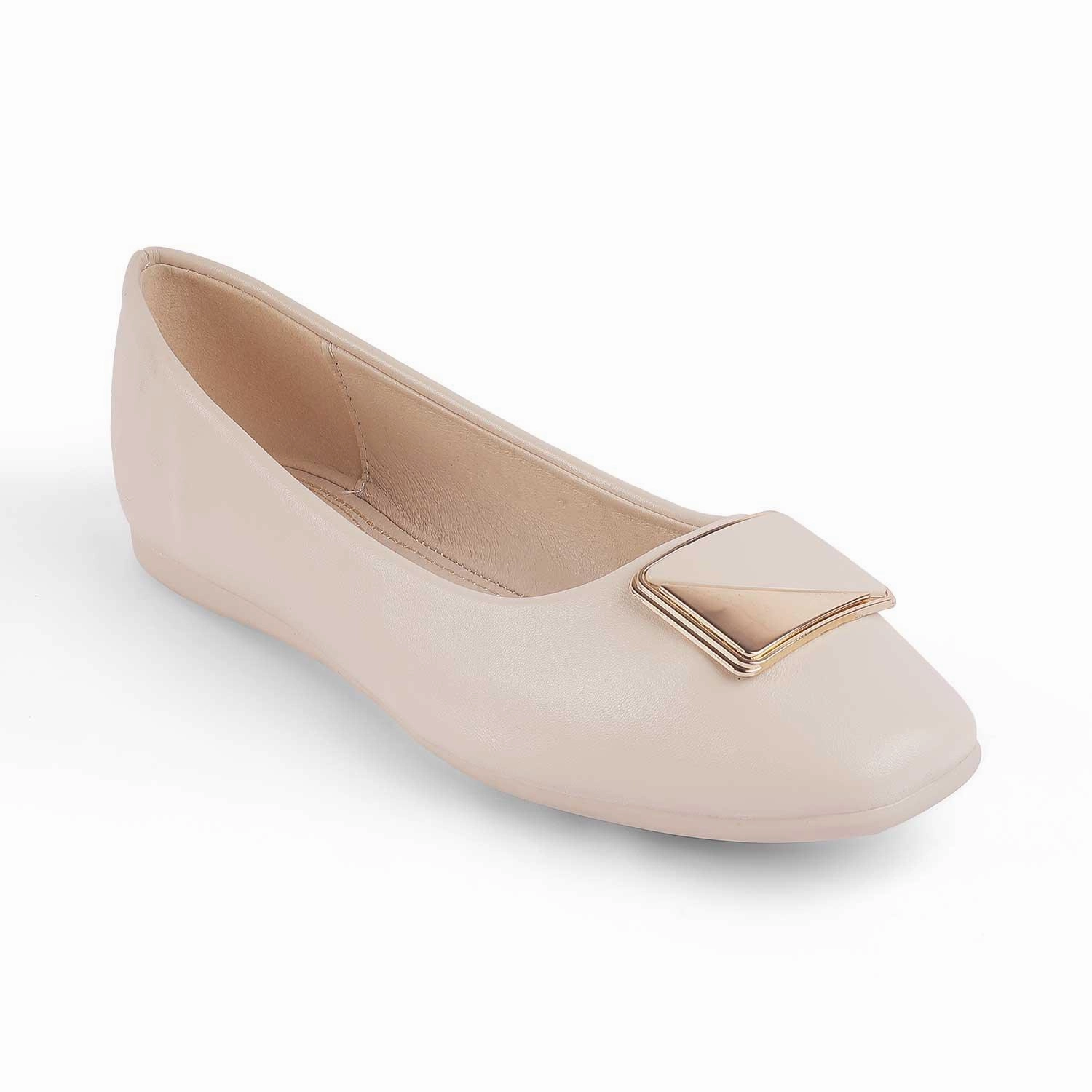 Tresmode Treci Weiße Ballerinas für Damen