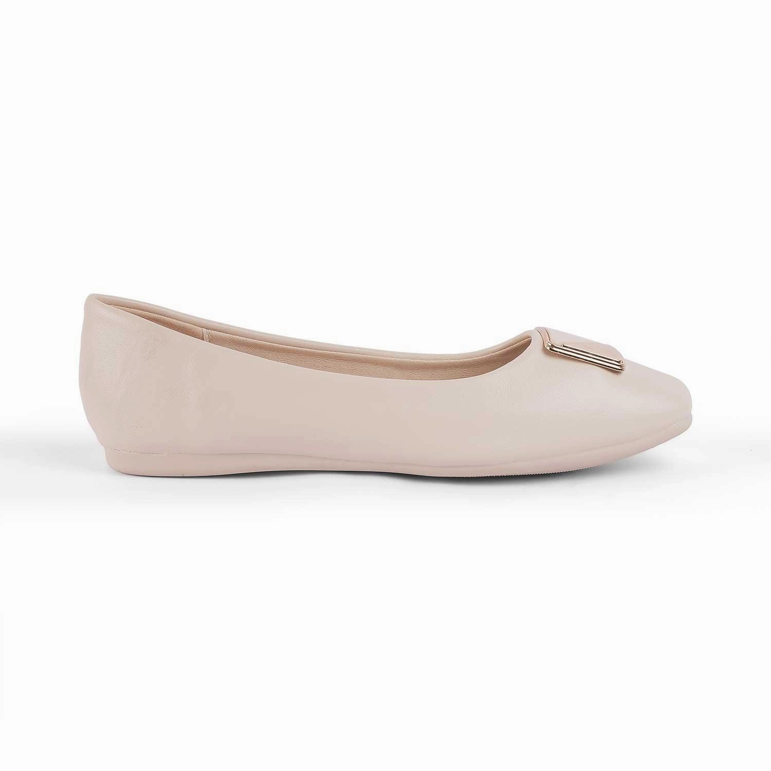 Tresmode Treci Weiße Ballerinas für Damen