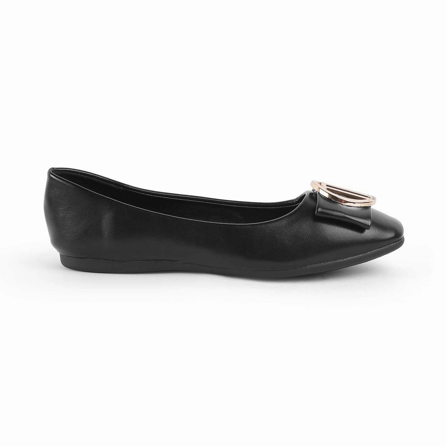 Tresmode Trego Black Women's Dress Ballerinas