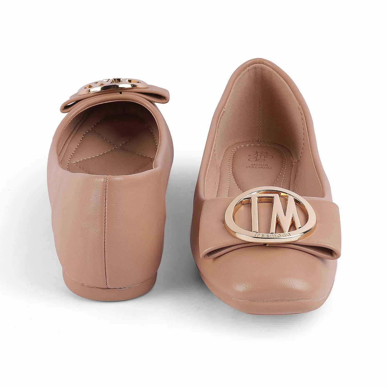 Tresmode Trego Tan Women's Dress Ballerinas