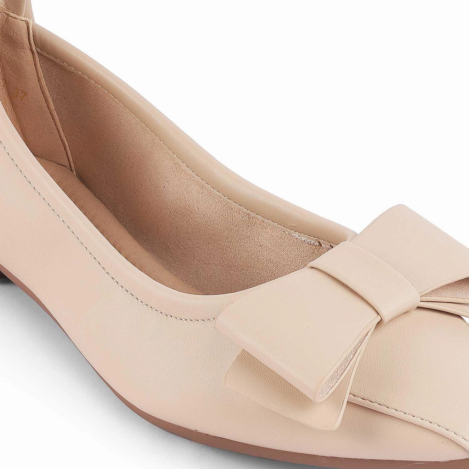 Tresmode Treiu Beige Ballerinas für Damen