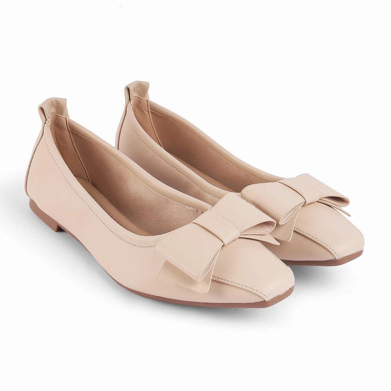 Tresmode Treiu Beige Ballerinas für Damen