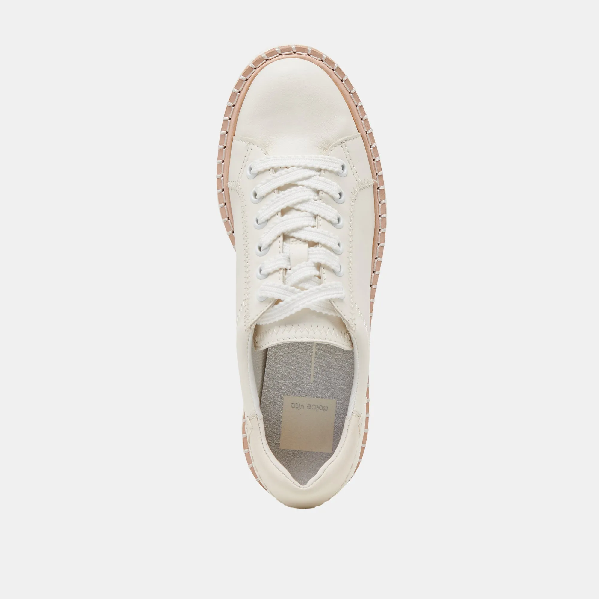 TWAIN SNEAKER WEISSES LEDER