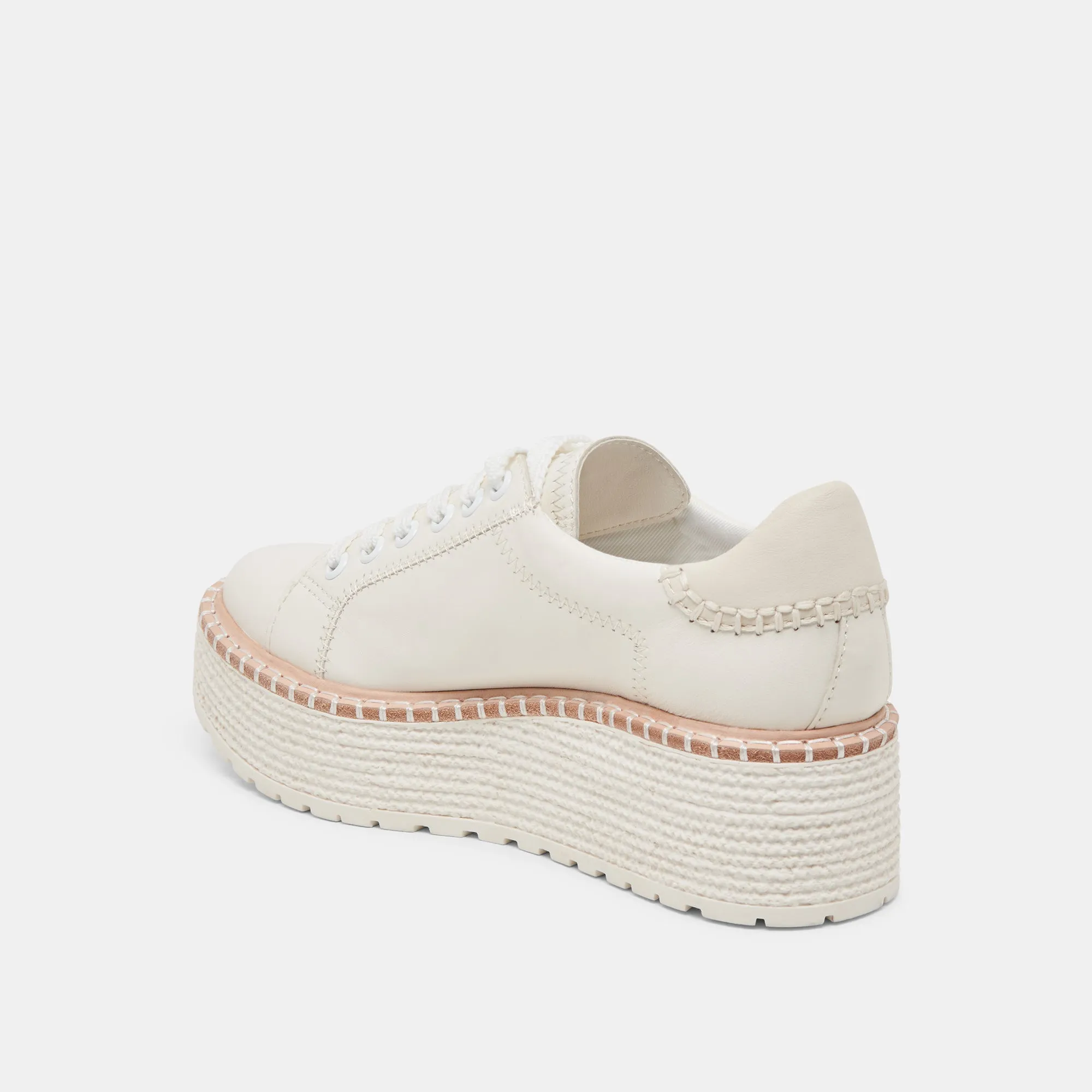 TWAIN SNEAKER WEISSES LEDER