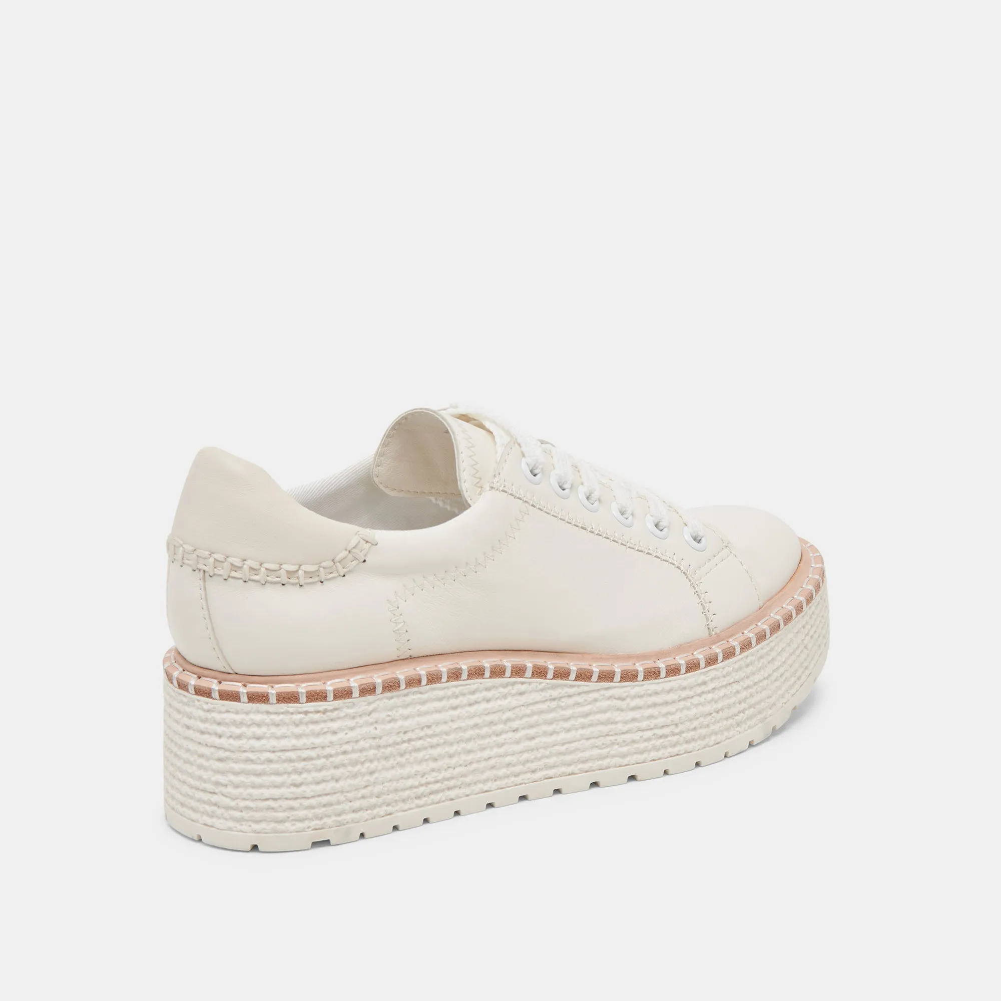 TWAIN SNEAKER WEISSES LEDER