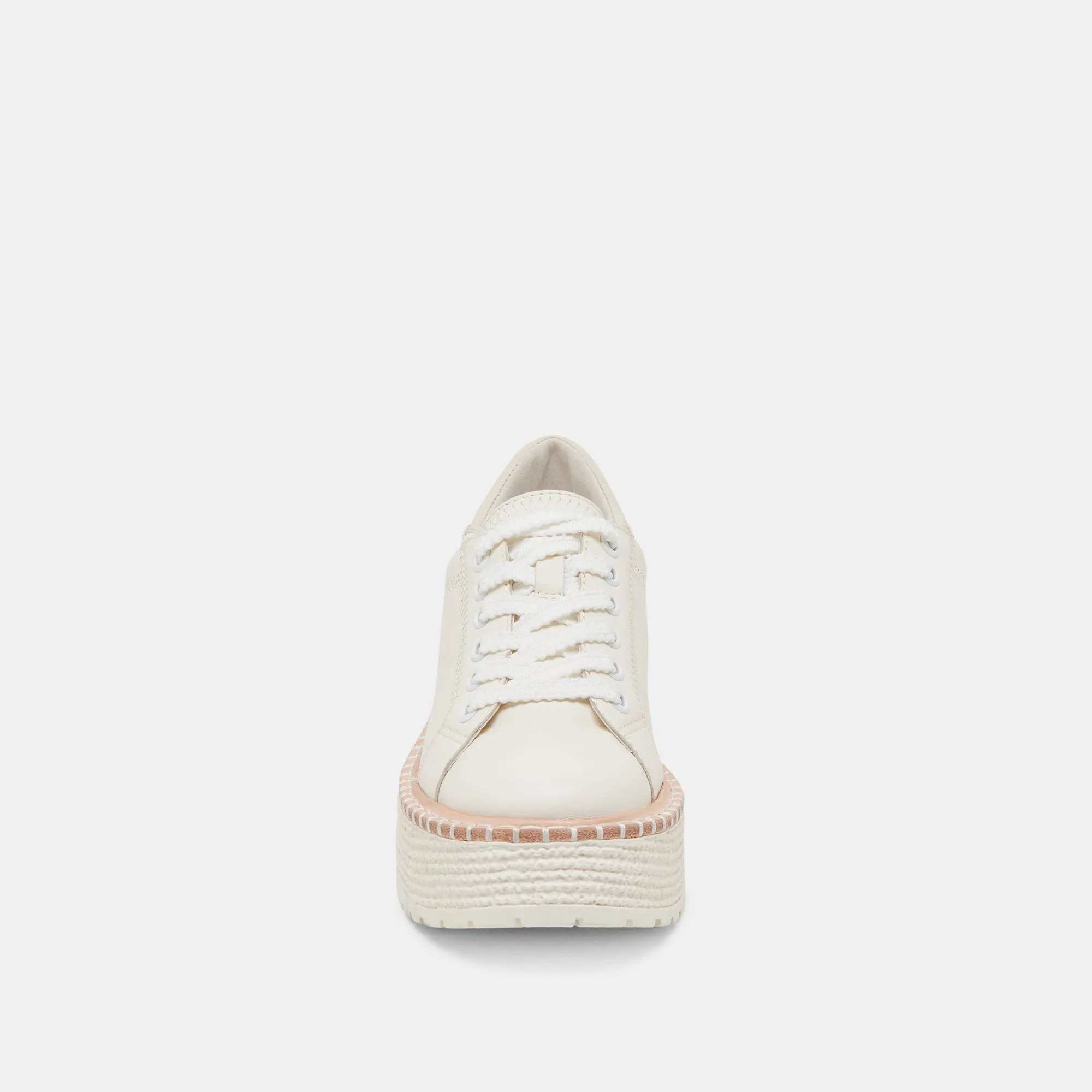 TWAIN SNEAKER WEISSES LEDER