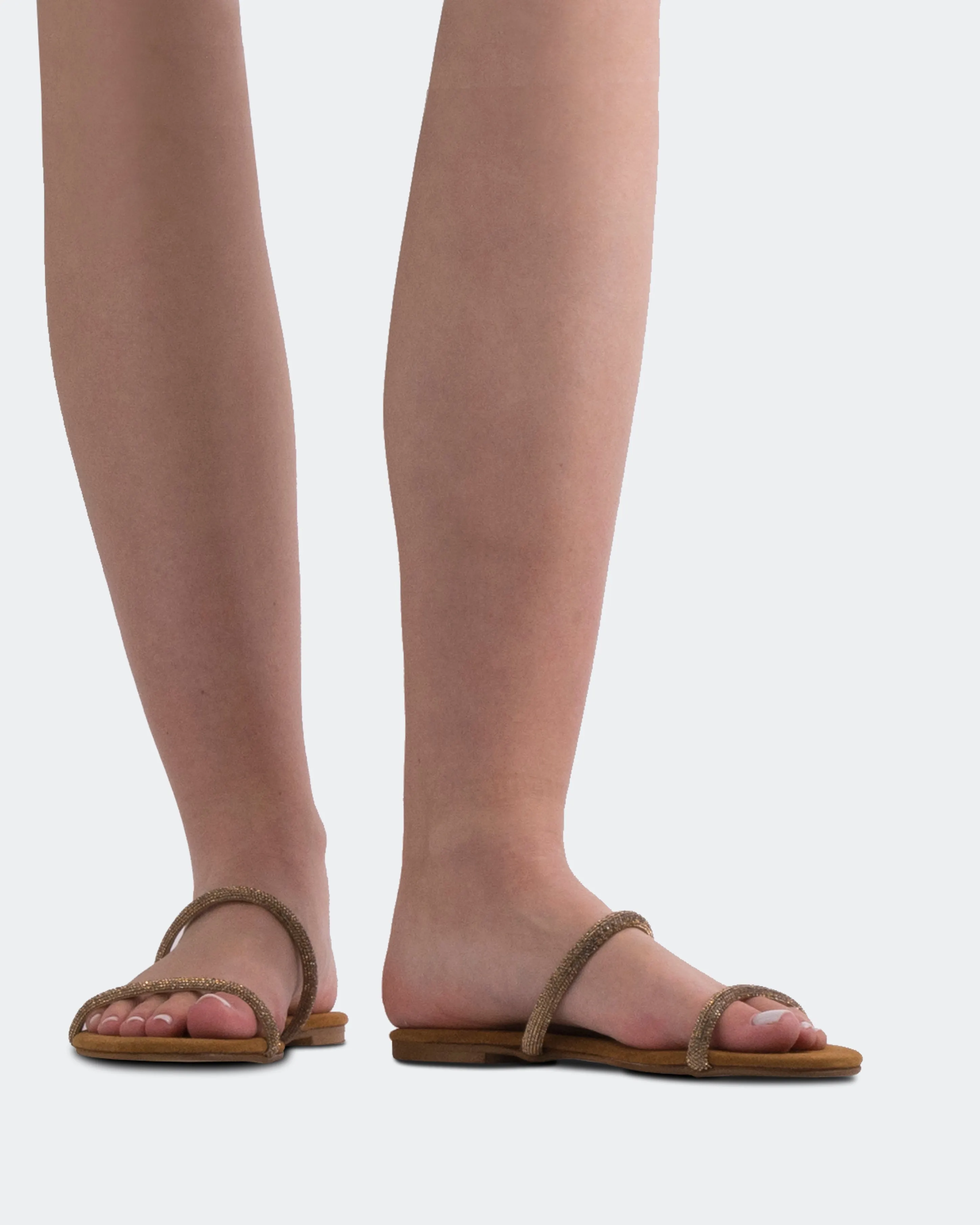 Twiggy Nude Wildleder