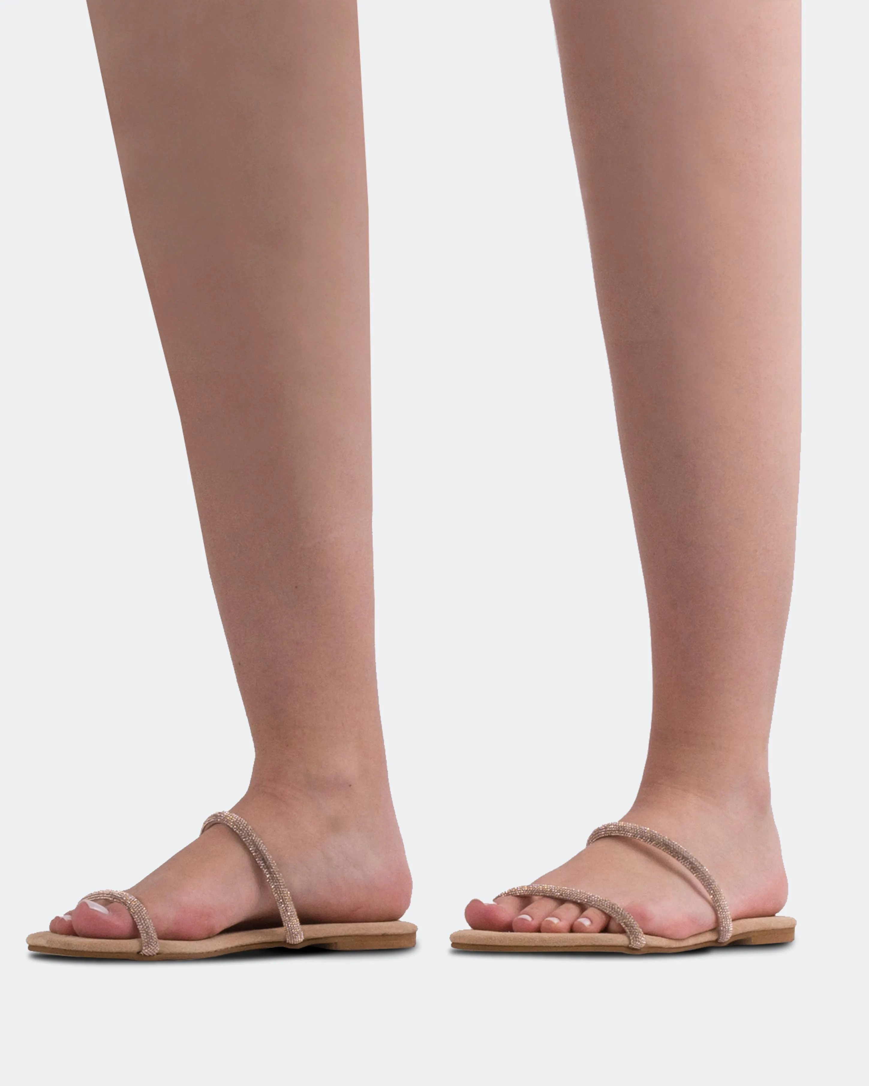 Twiggy Pink Wildleder