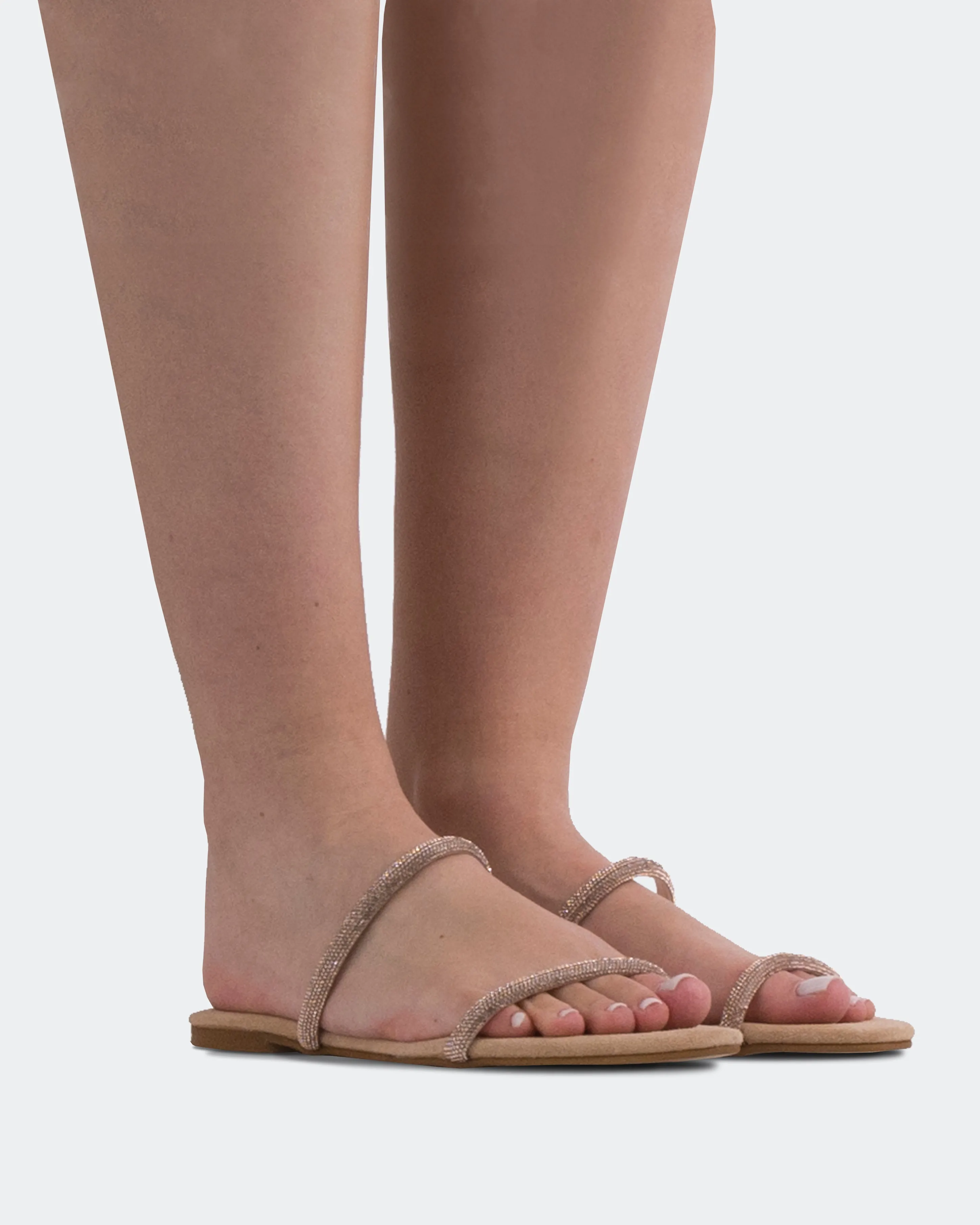 Twiggy Pink Wildleder