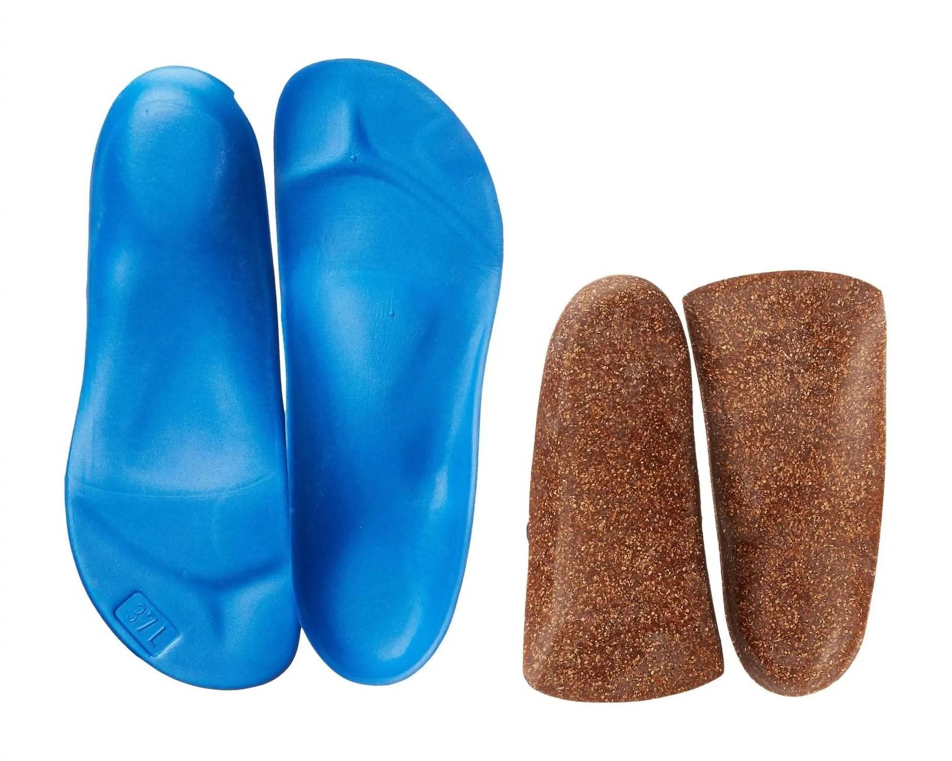 Zweiteilige Fußgewölbestütze in Blau