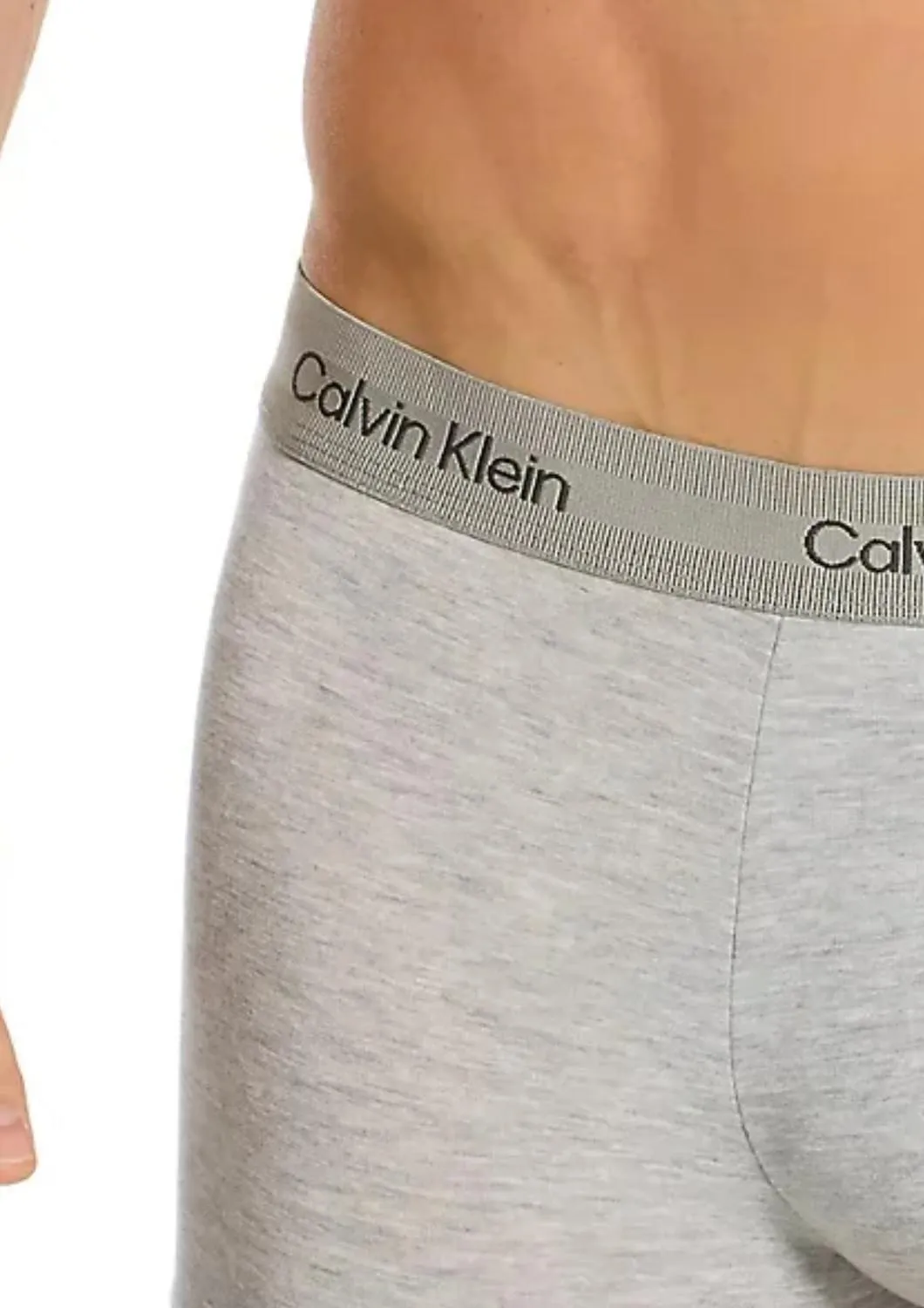 Ultraweicher Moderner Modal-Slip in Grau Meliert