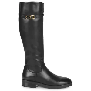 Unisa Elori Schwarze Lederschuhe_Unisa
