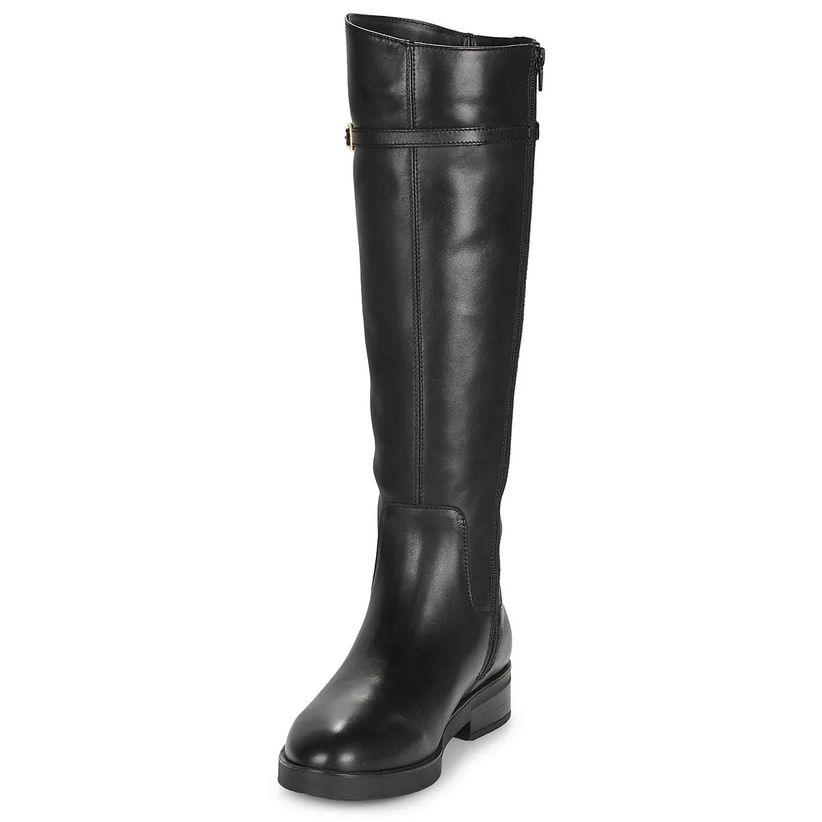 Unisa Elori Schwarze Lederschuhe_Unisa