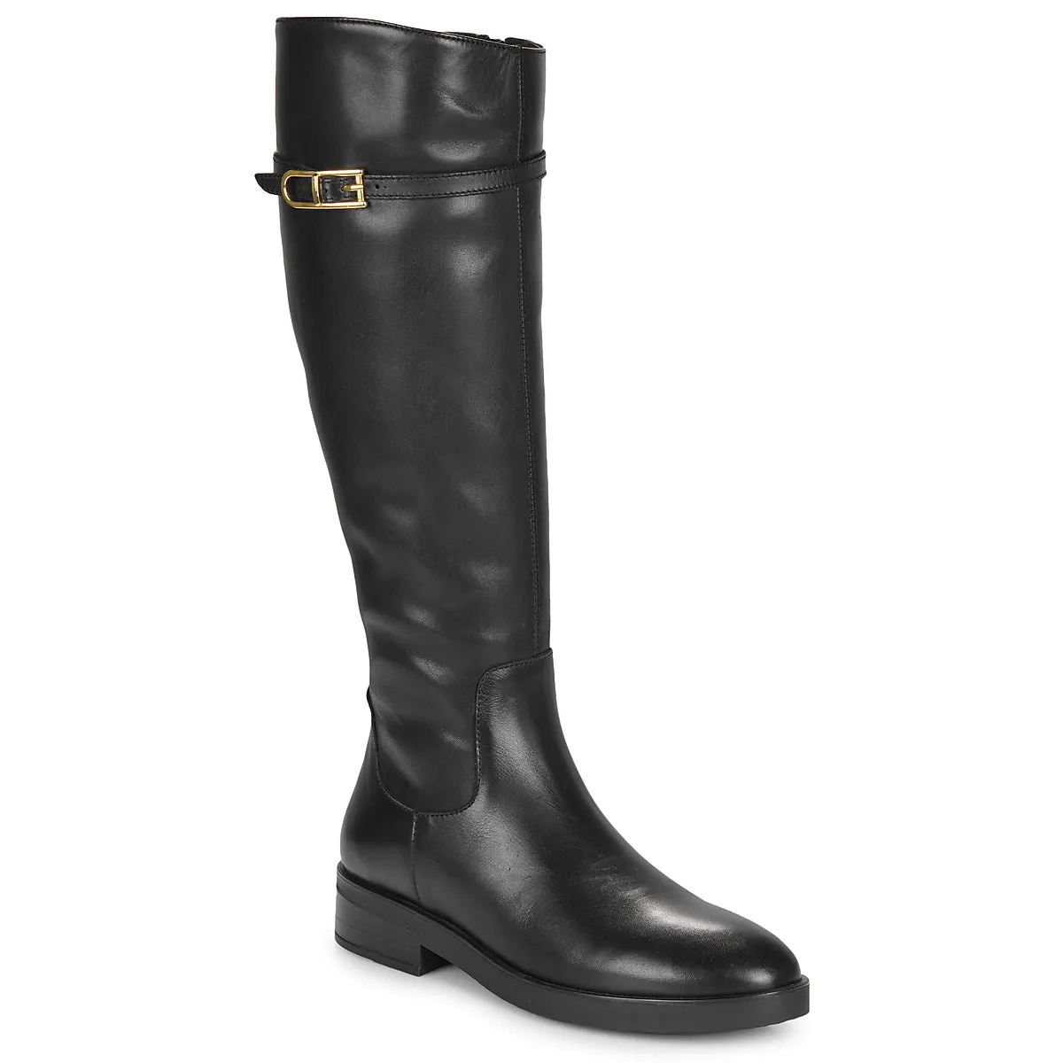 Unisa Elori Schwarze Lederschuhe_Unisa