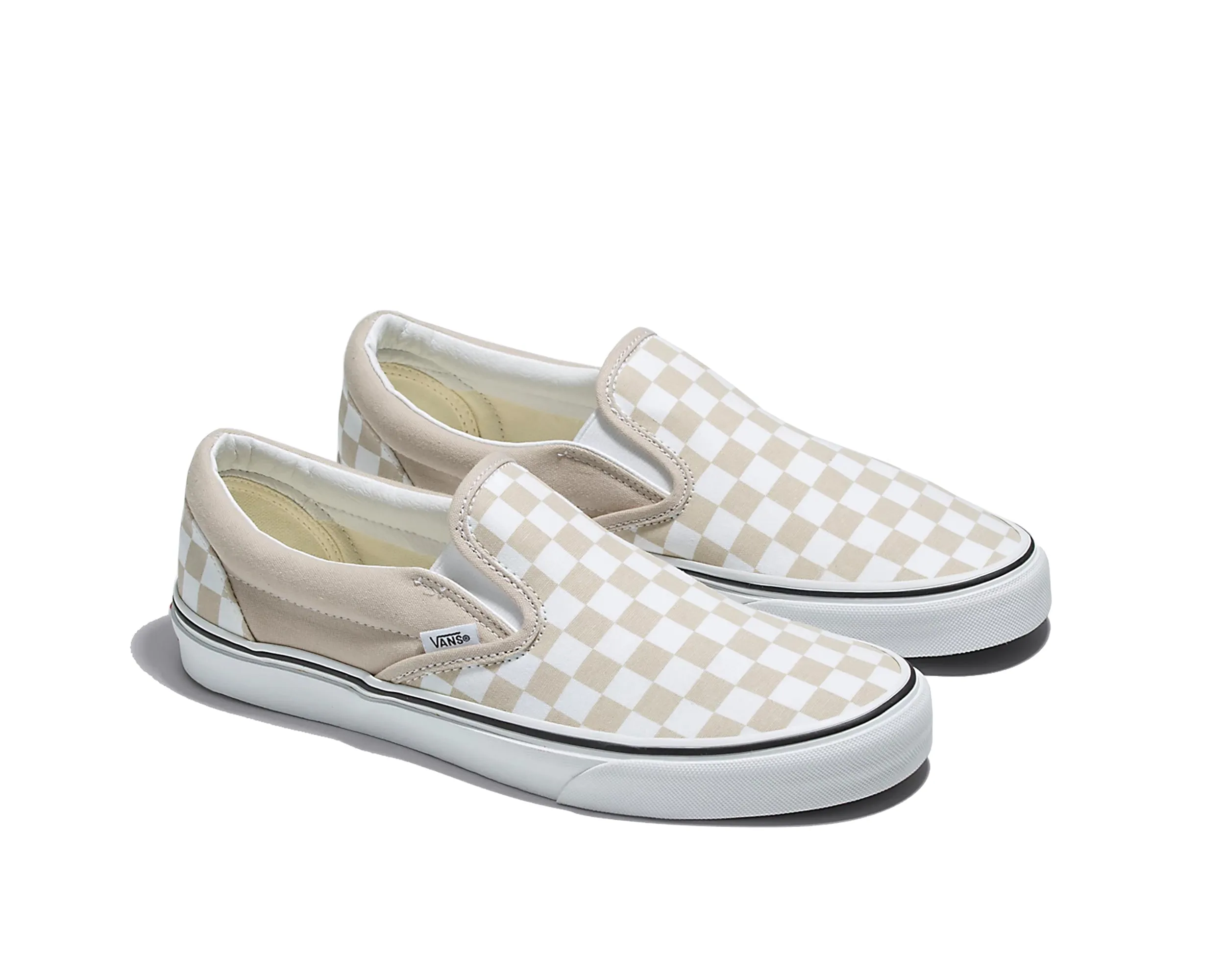 Unisex Schachbrettmuster Classic Slip-On Schuh