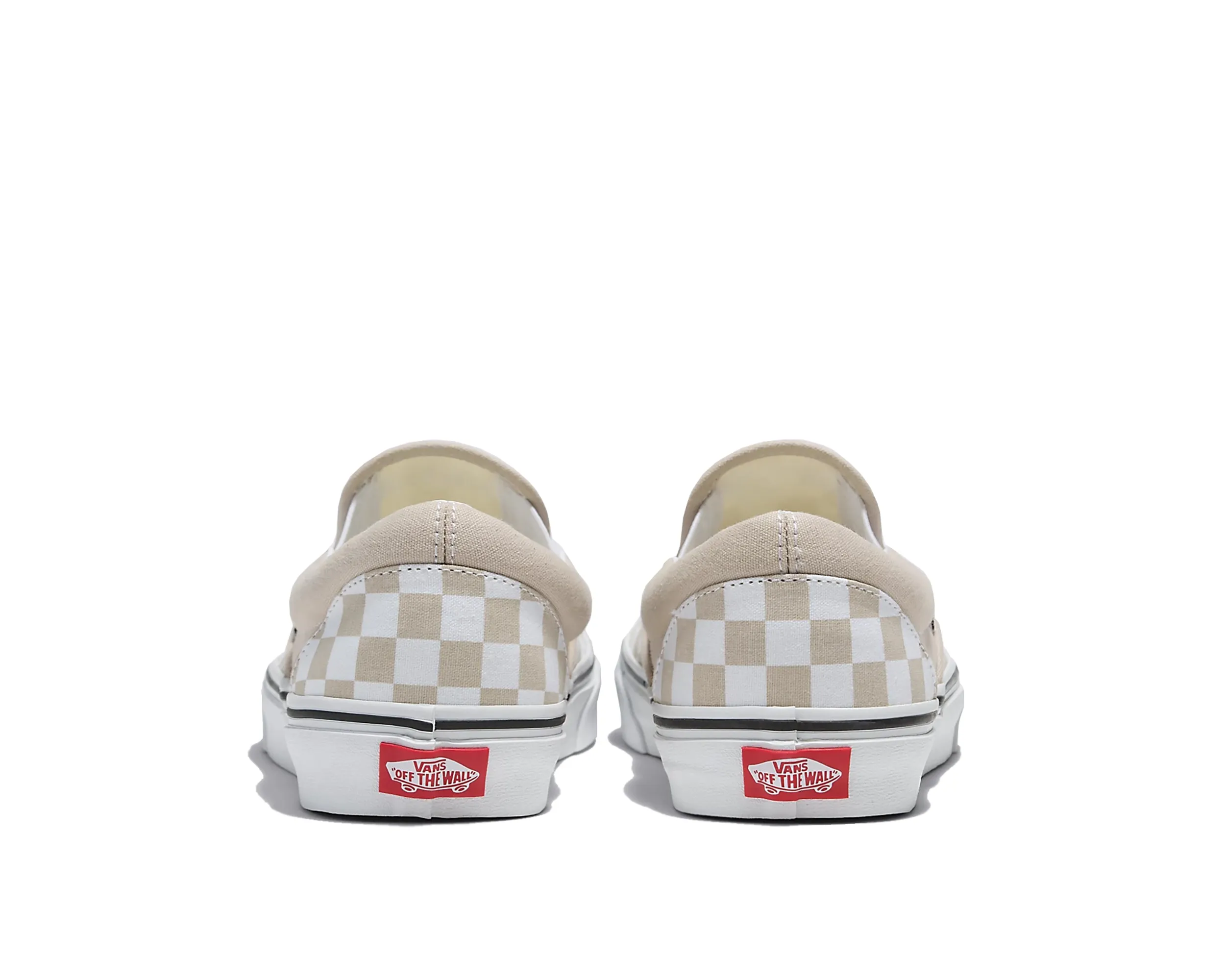 Unisex Schachbrettmuster Classic Slip-On Schuh