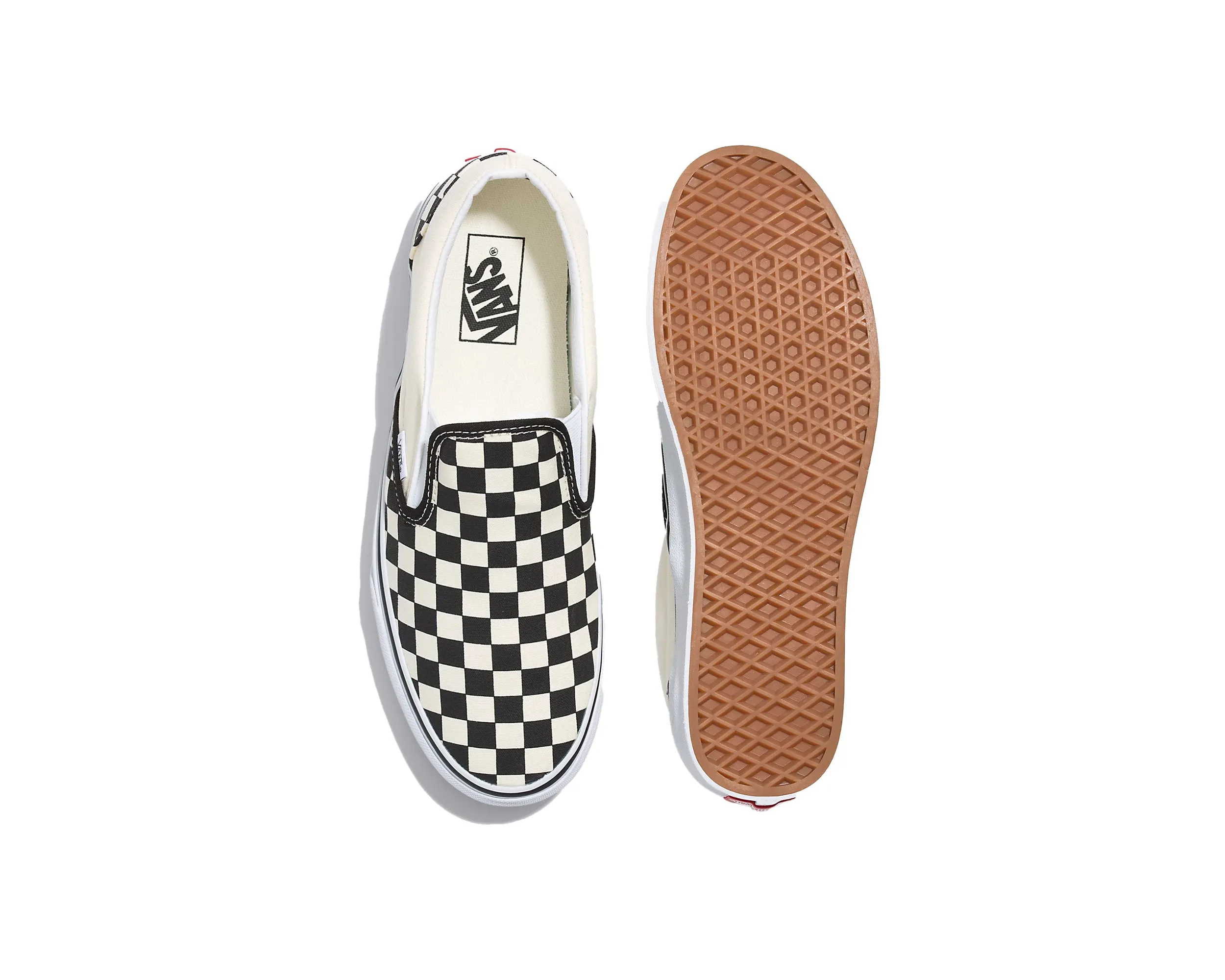 Unisex Vans Classic Slip-On Schuh im Karo-Design
