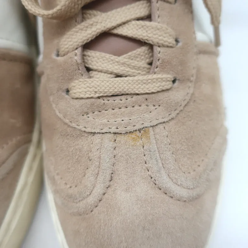 Valentino Flycrew Low Top Sneakers in Blassrosa Wildleder Größe 38.5