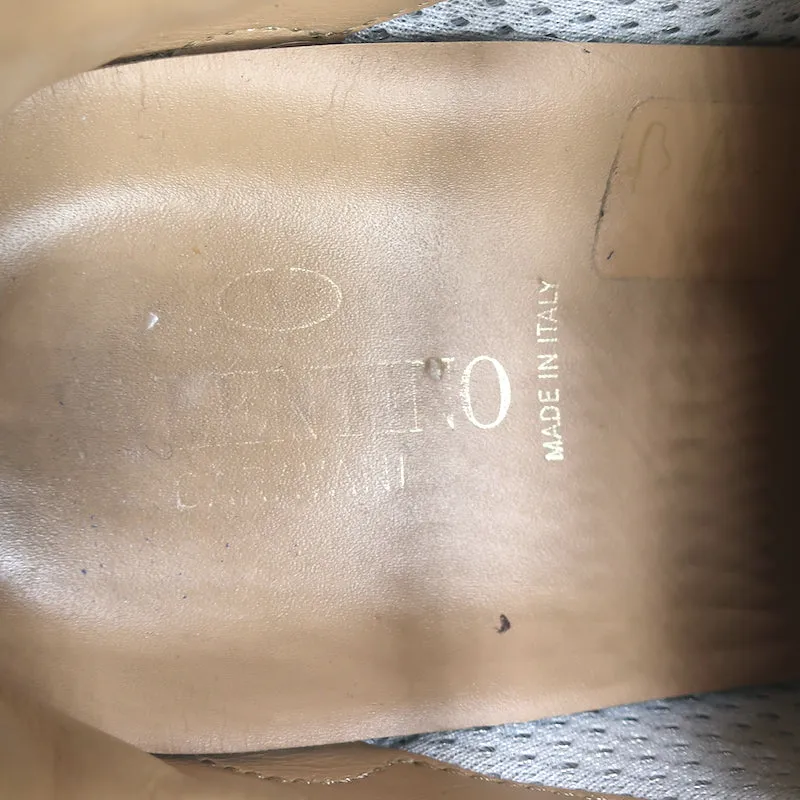 Valentino Soul Rockstud Sneakers Schwarz Camouflage & Grauer Wildleder Größe 35