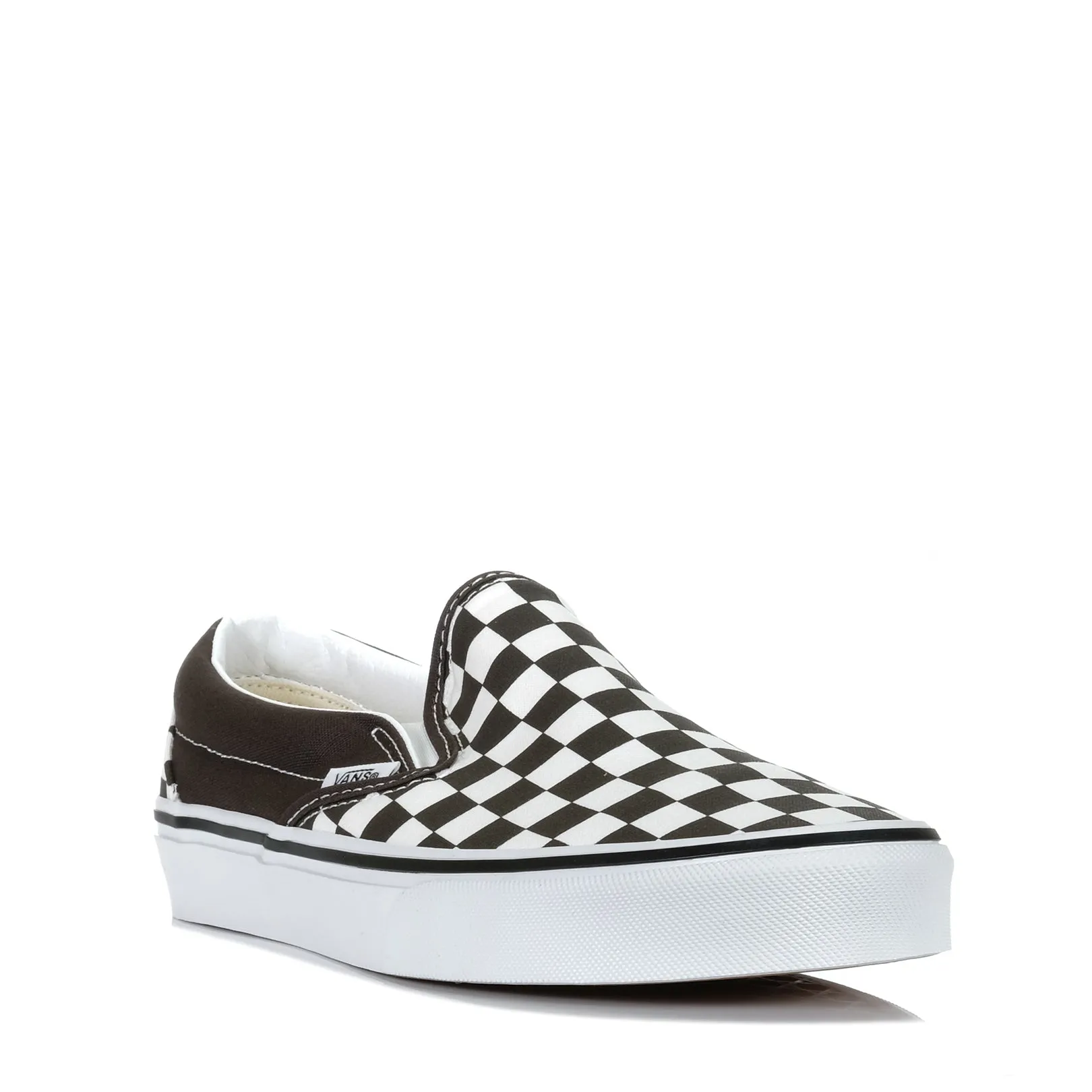 Vans Classic Slip-On Schachbrettmuster Türkischer Kaffee