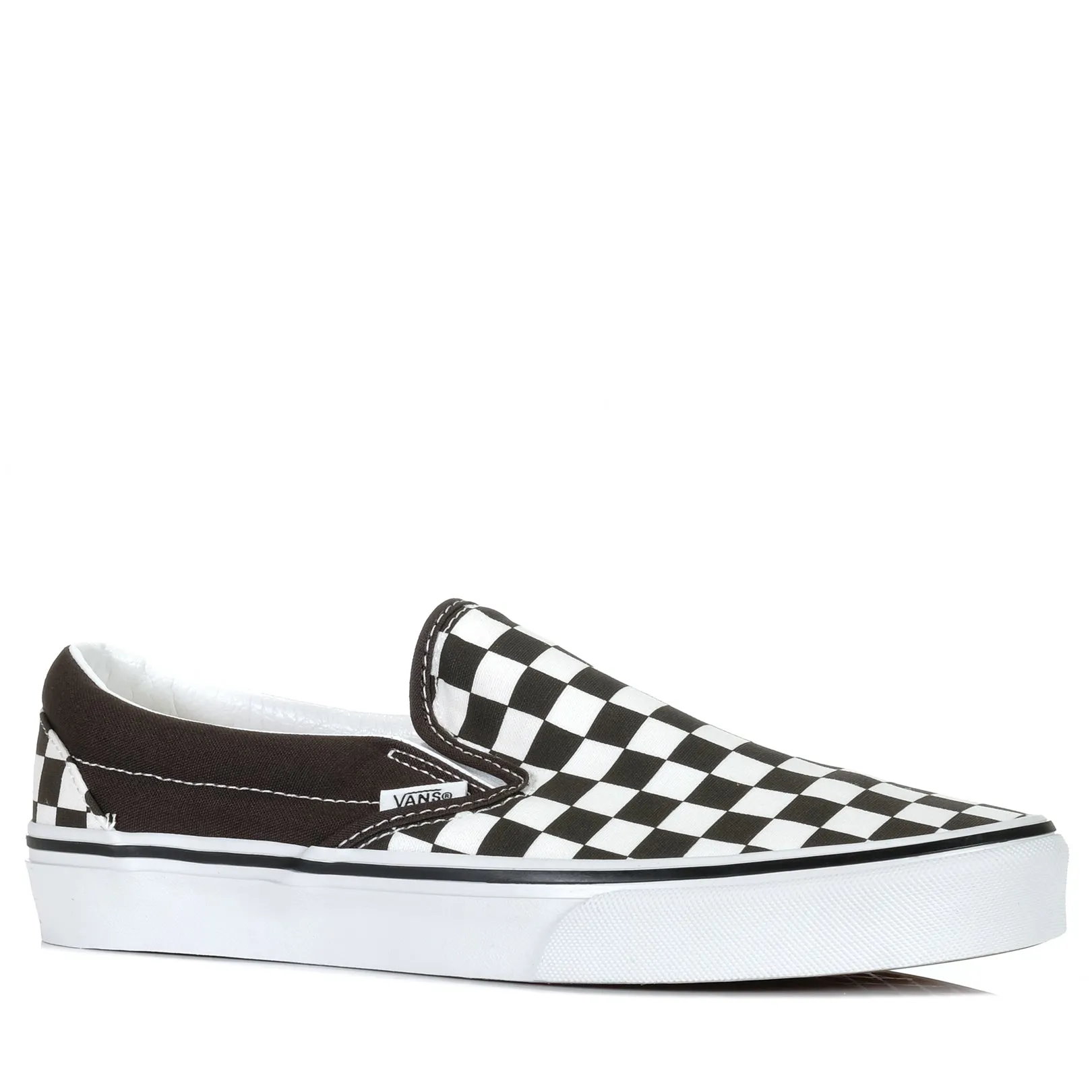 Vans Classic Slip-On Schachbrettmuster Türkischer Kaffee