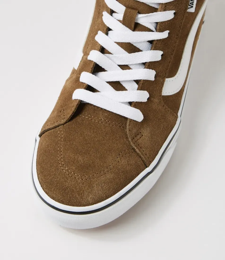 VANS HERREN FILMORE HIGH SUEDE OLIVE SCHUHE
