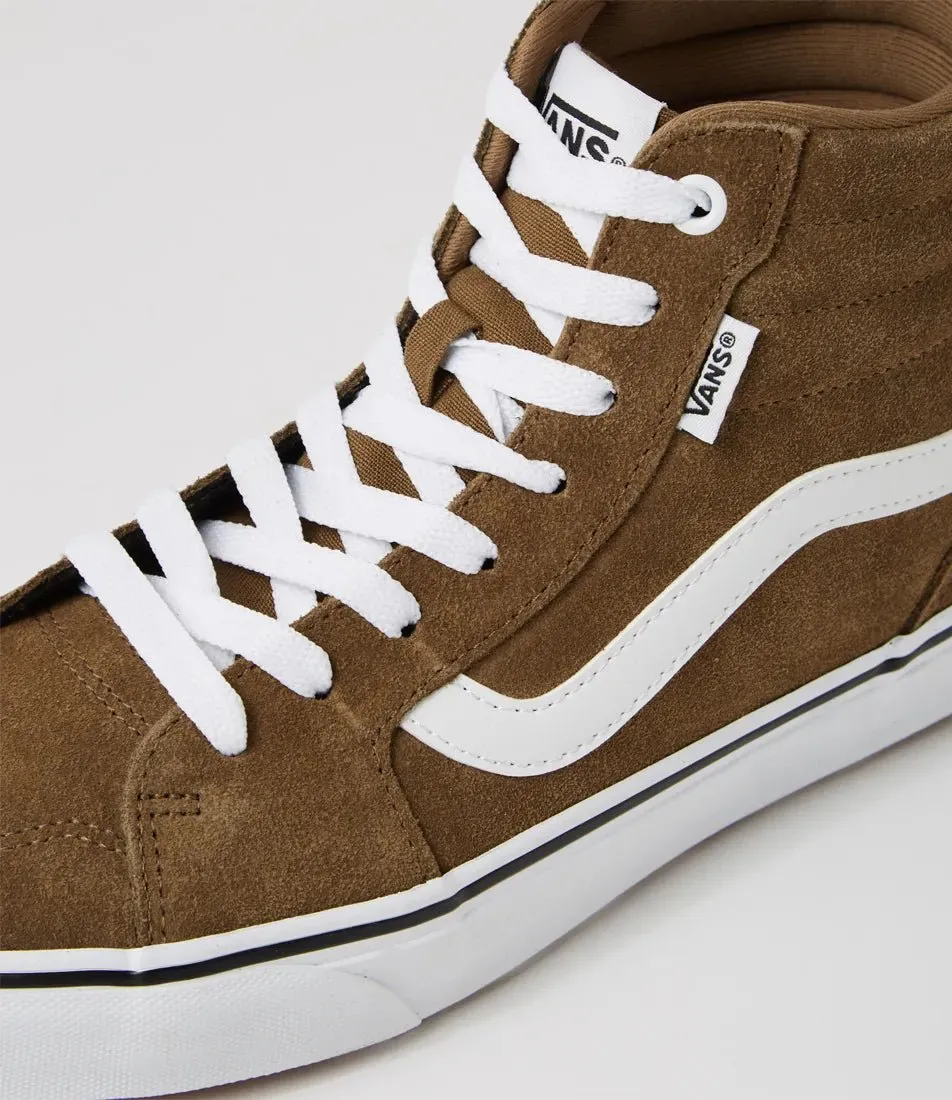 VANS HERREN FILMORE HIGH SUEDE OLIVE SCHUHE