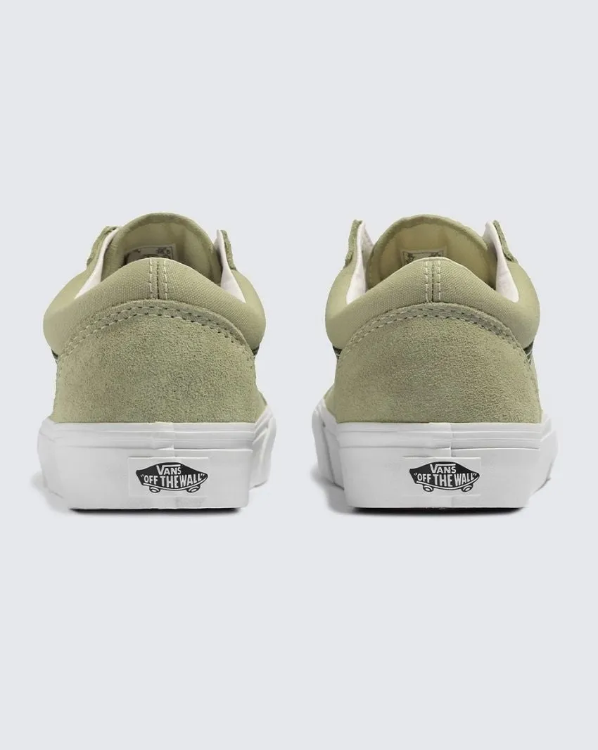 VANS HERREN OLD SKOOL ULME GRÜN SNEAKER SCHUHE