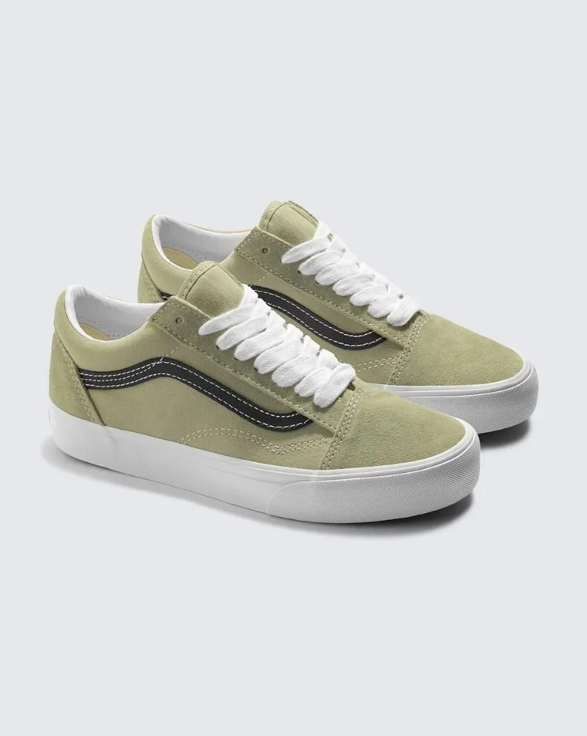 VANS HERREN OLD SKOOL ULME GRÜN SNEAKER SCHUHE