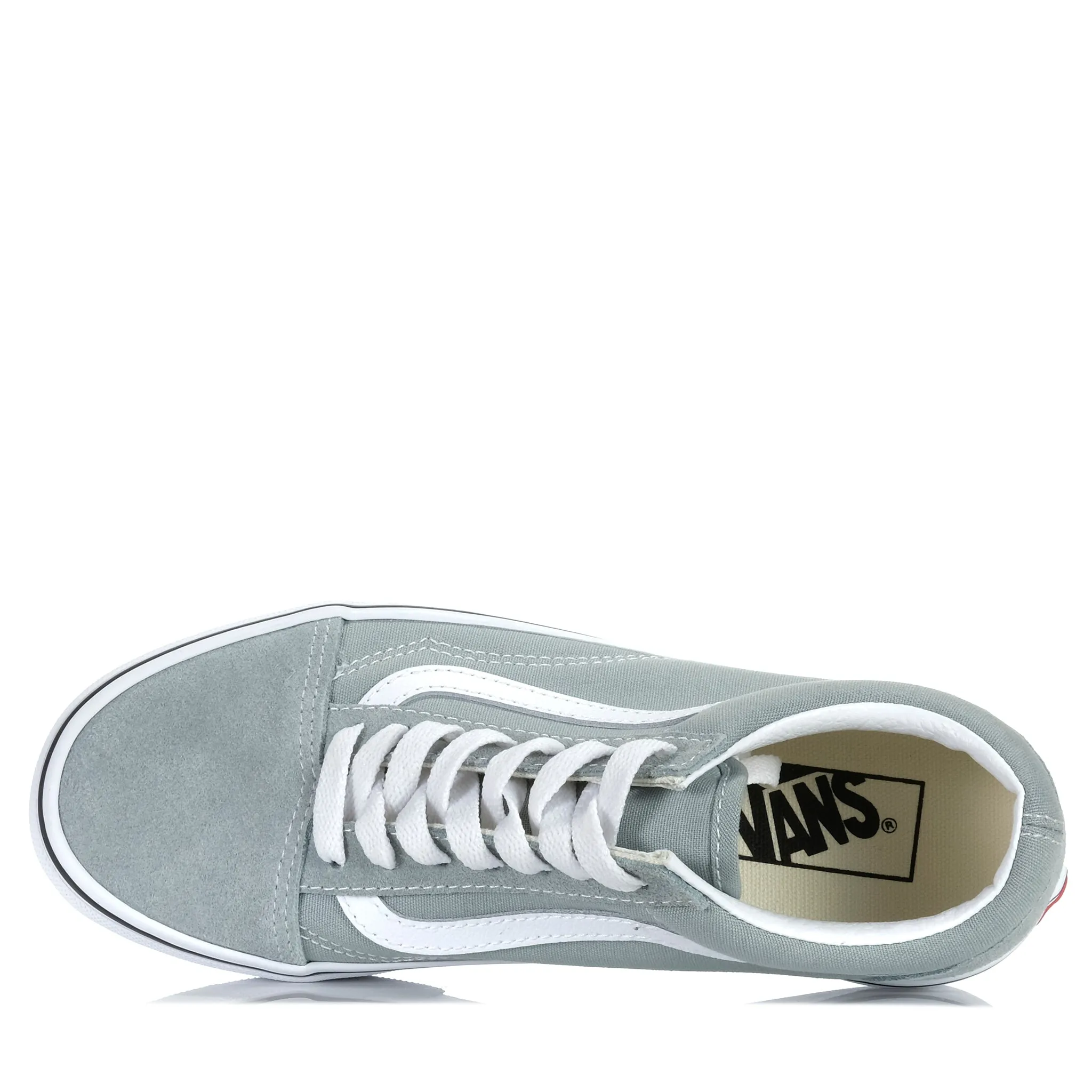Vans Old Skool Schuhe in Reinem Grau_Vans