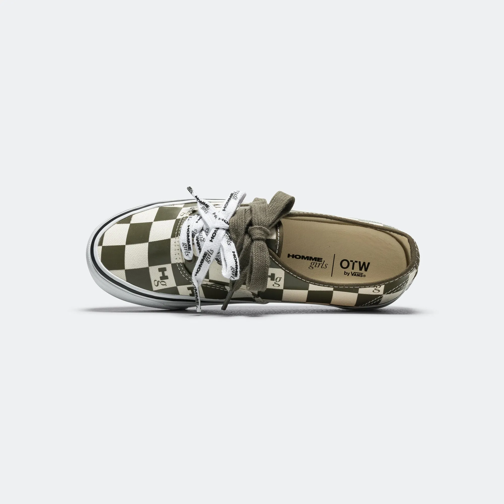 Vans Schuhe Authentic 44 x Homme Mädchen - Dunkeloliv