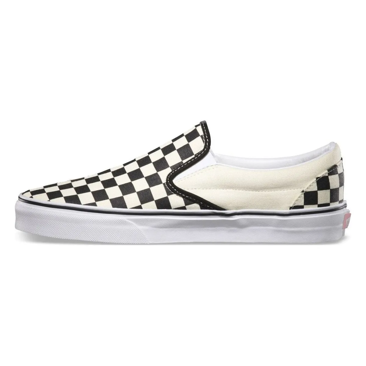 Vans Unisex Schachbrett-Slip-On Schwarz/Off White