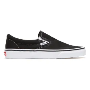 Vans Unisex Classic Slip On Schwarz Canvas